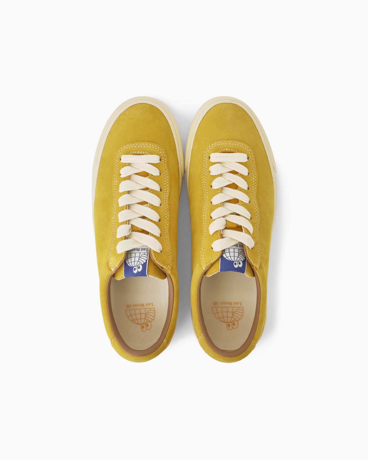 VM001 Lo Suede Mustard Yellow/White