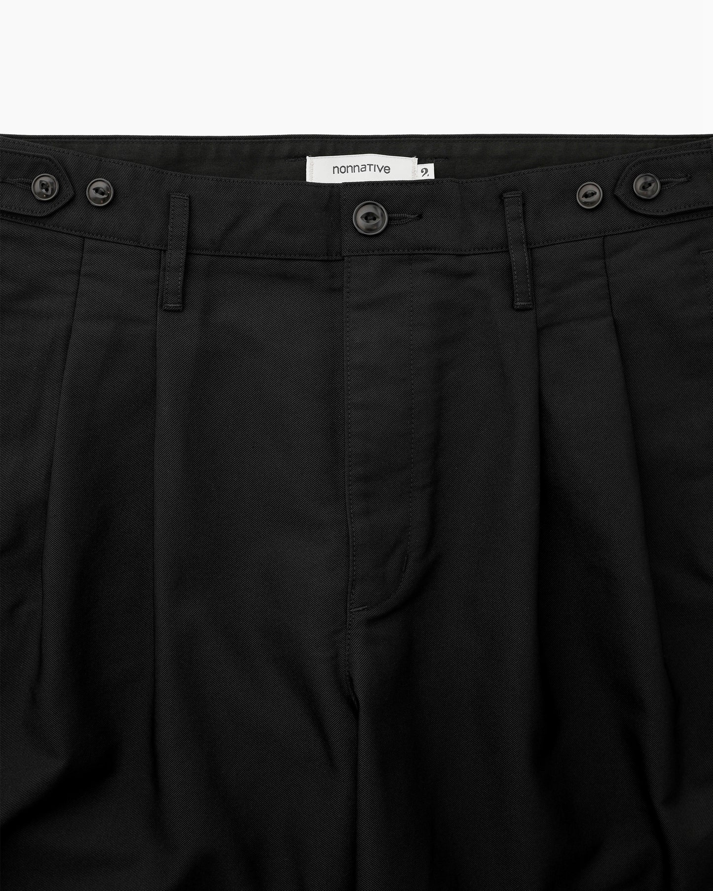 Officer Chino Trousers Black