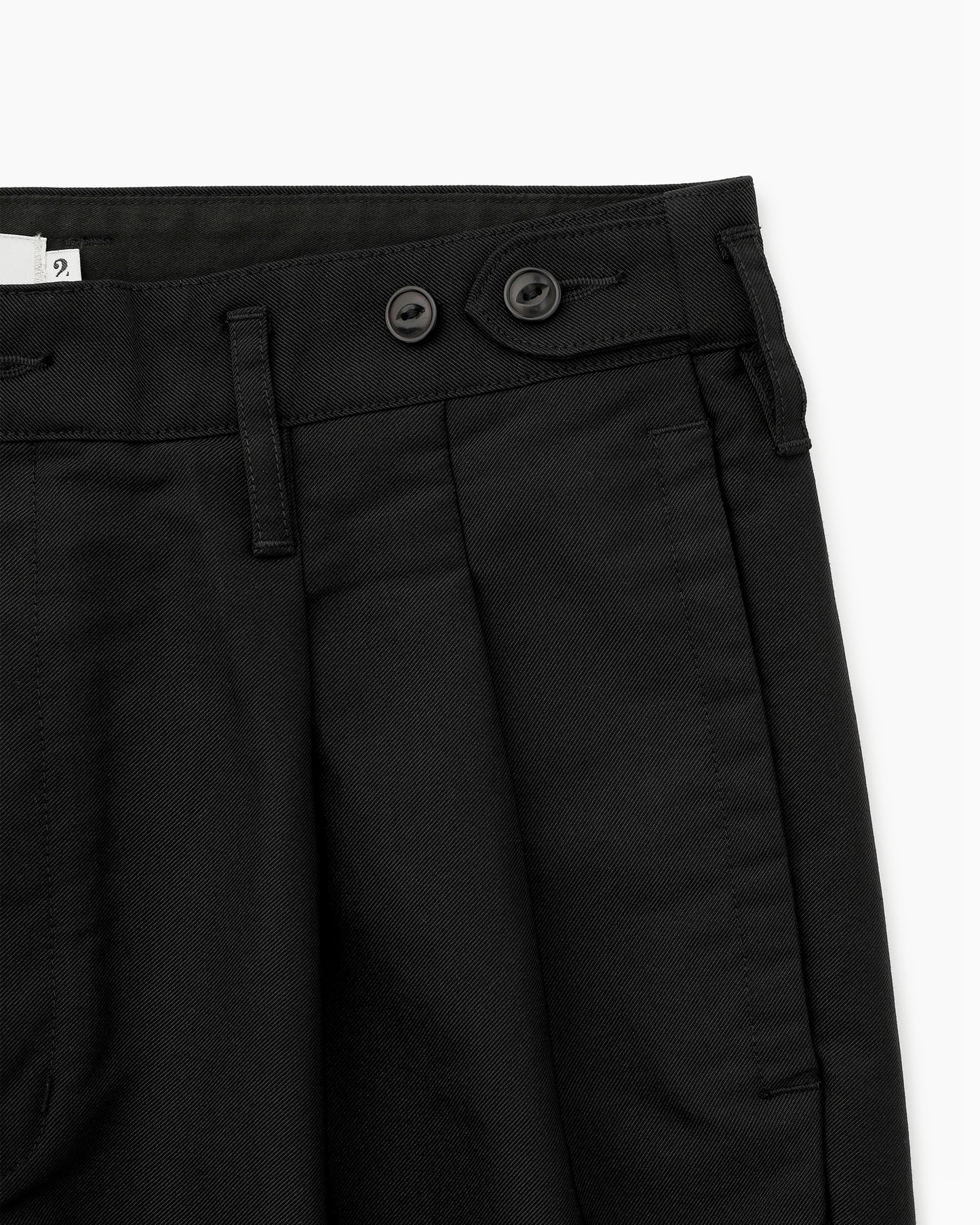 Officer Chino Trousers Black