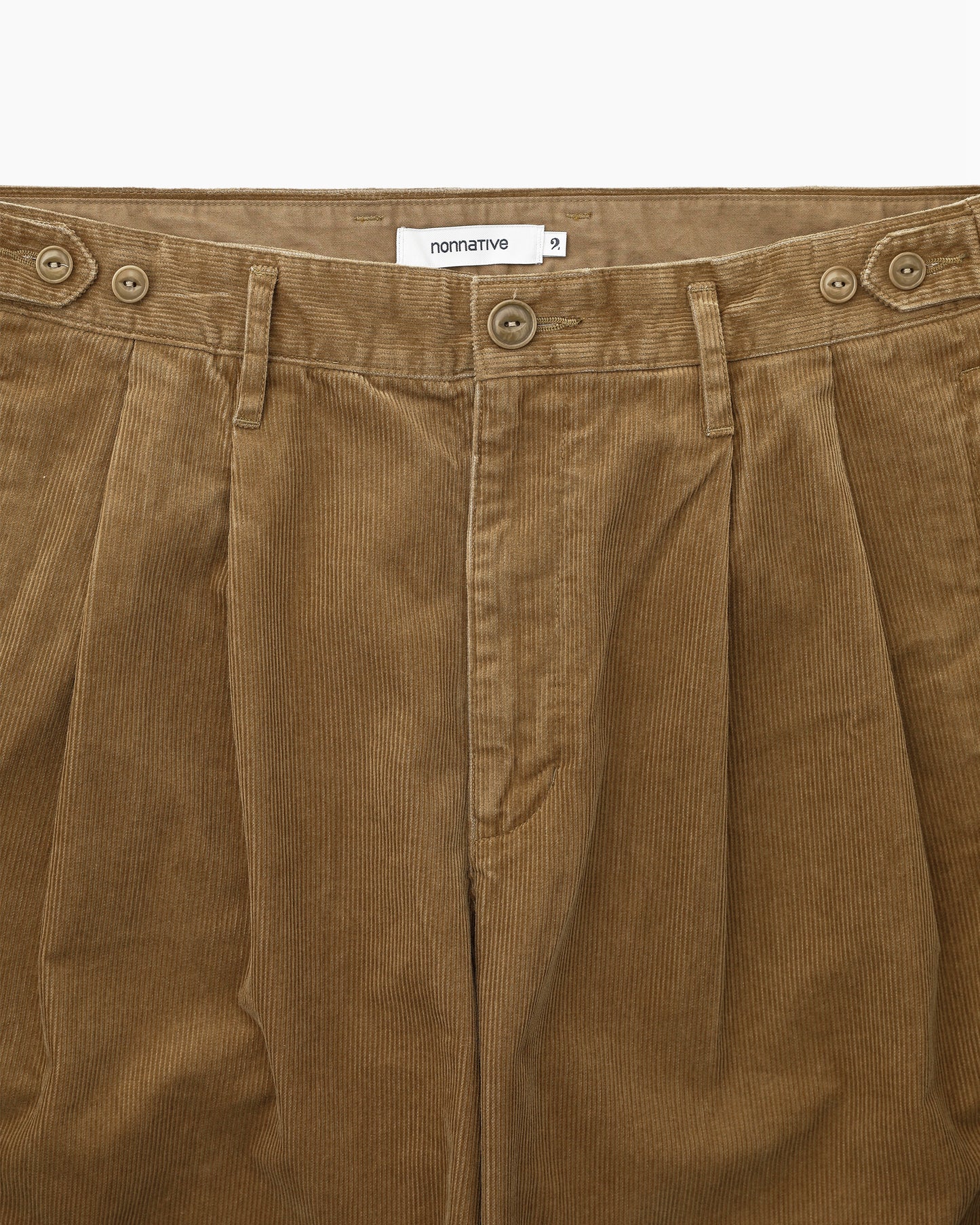 Officer Chino Trousers Cord Coyote