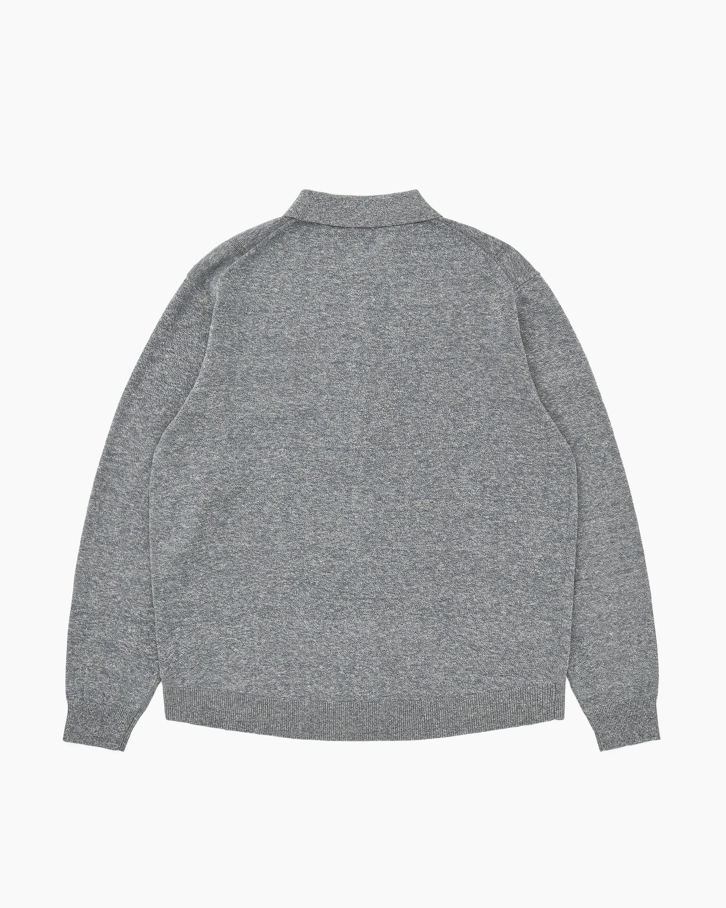 Officer Polo Cardigan Dark Navy