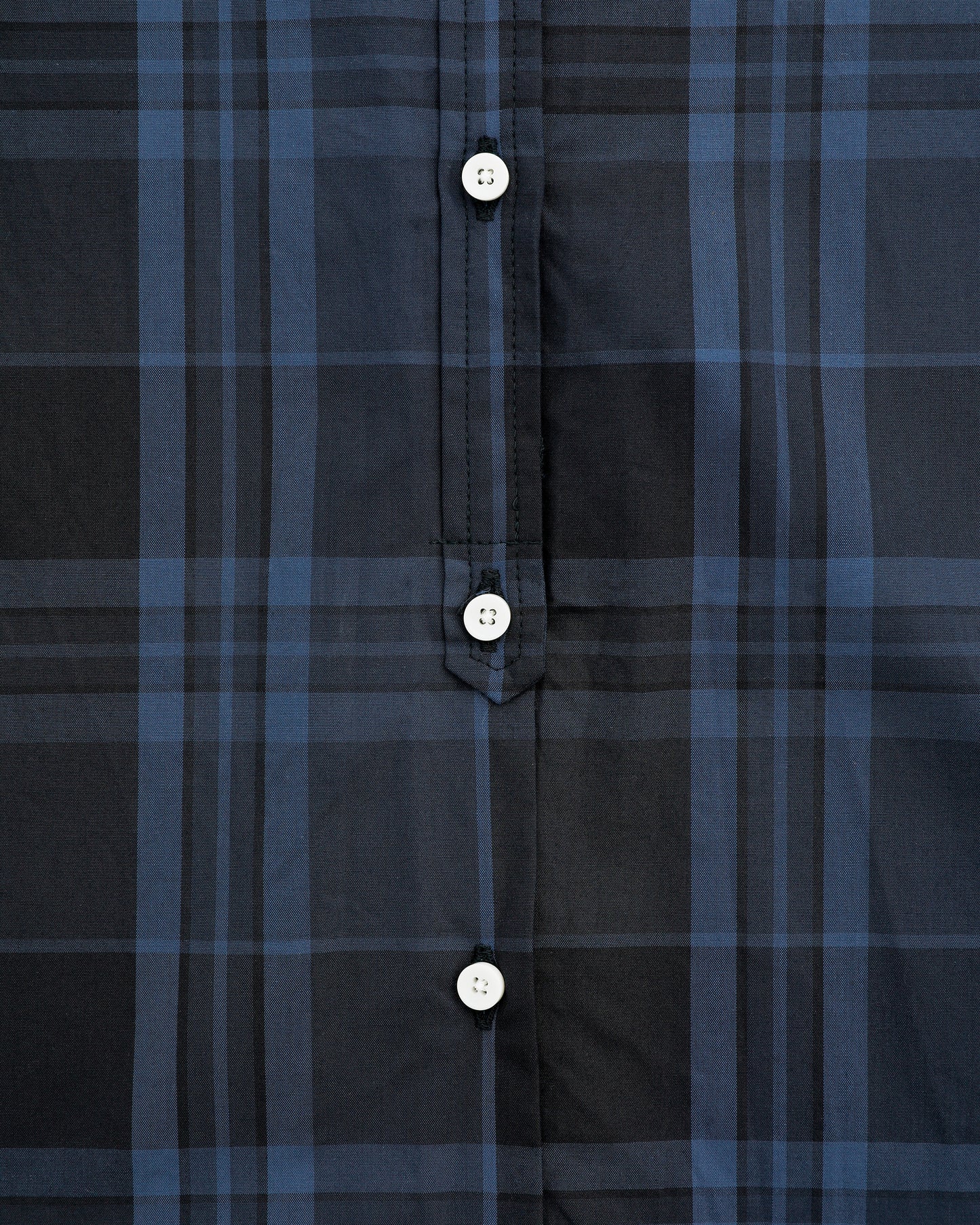 Stranger S/S Shirt Madras Check Dark Navy