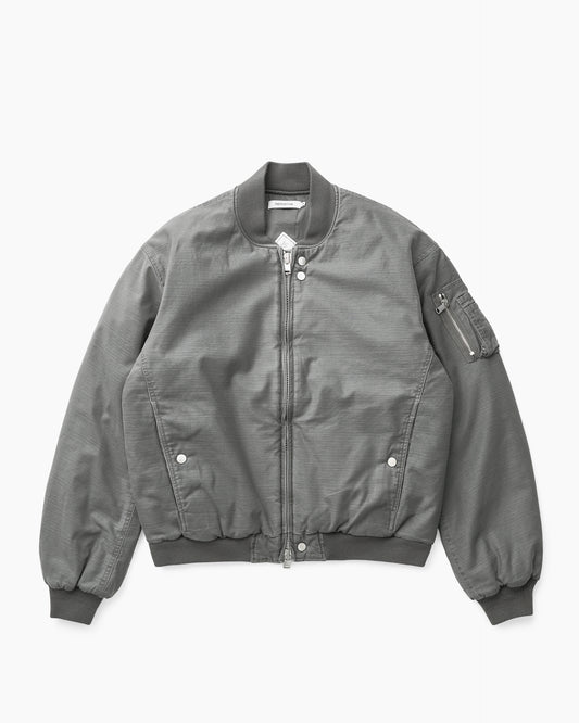 Trooper Puff Blouson Gray