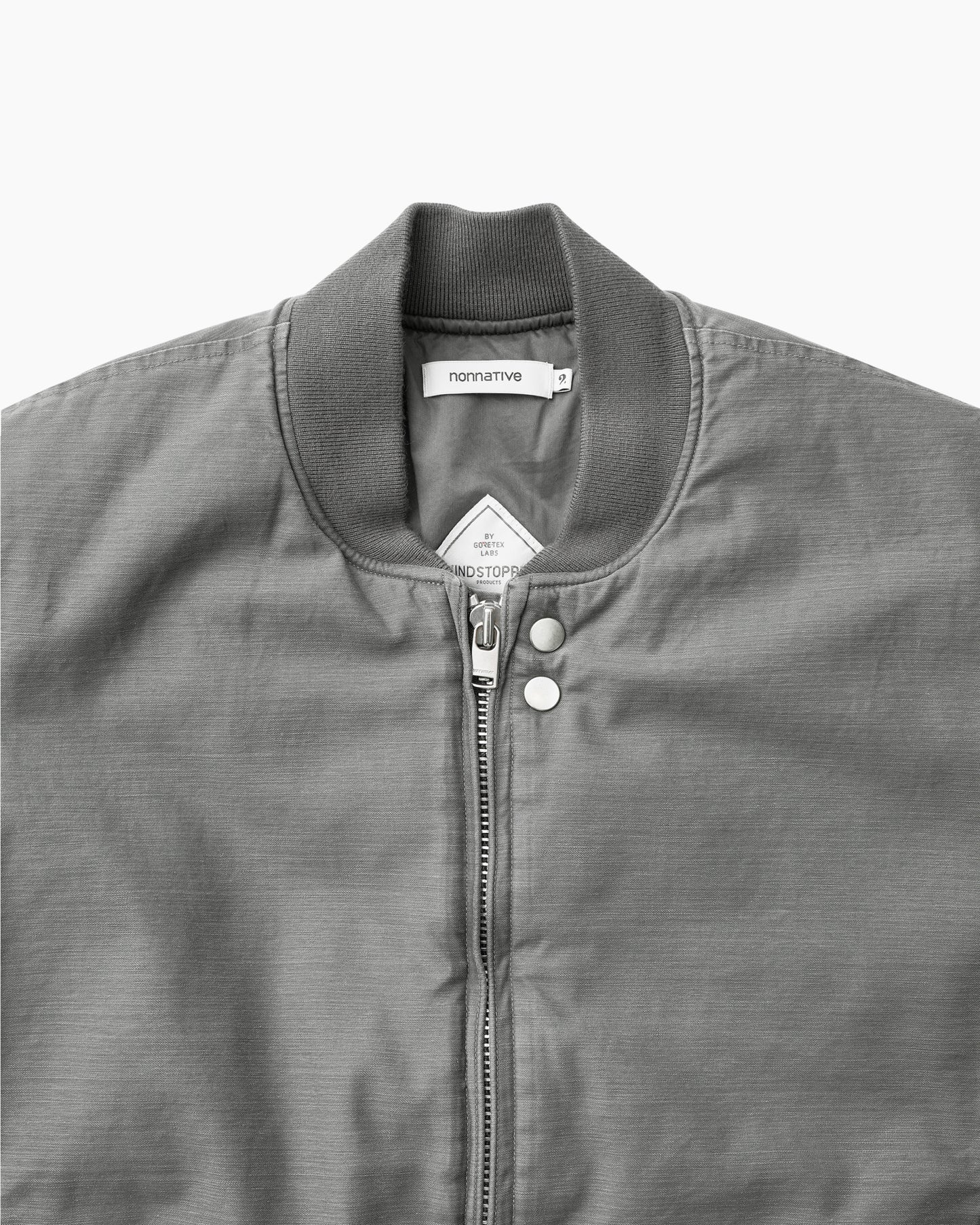 Trooper Puff Blouson Gray