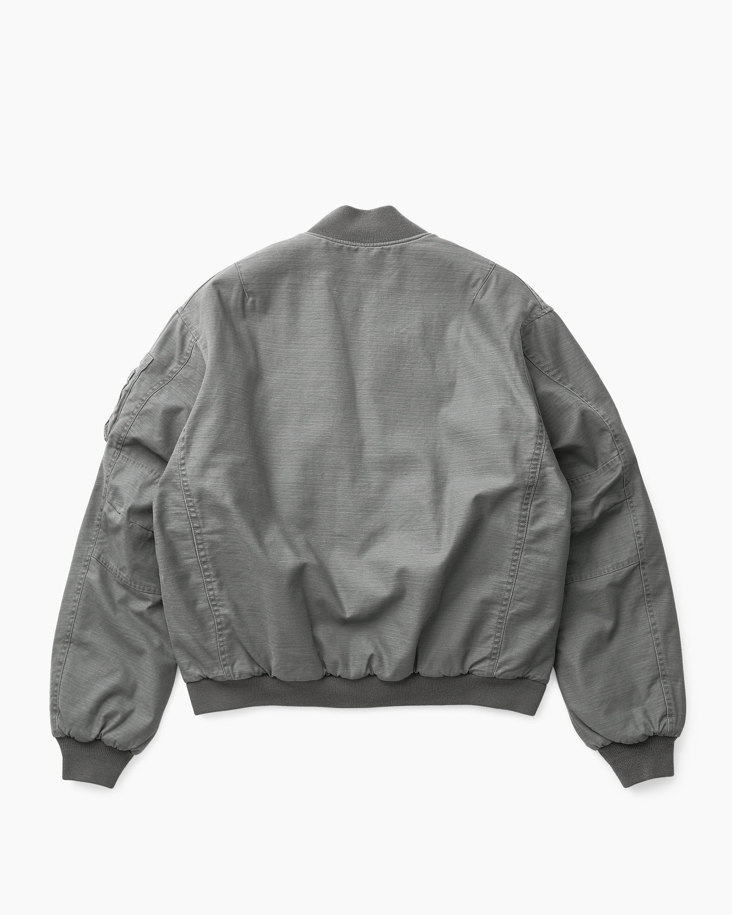 Trooper Puff Blouson Gray