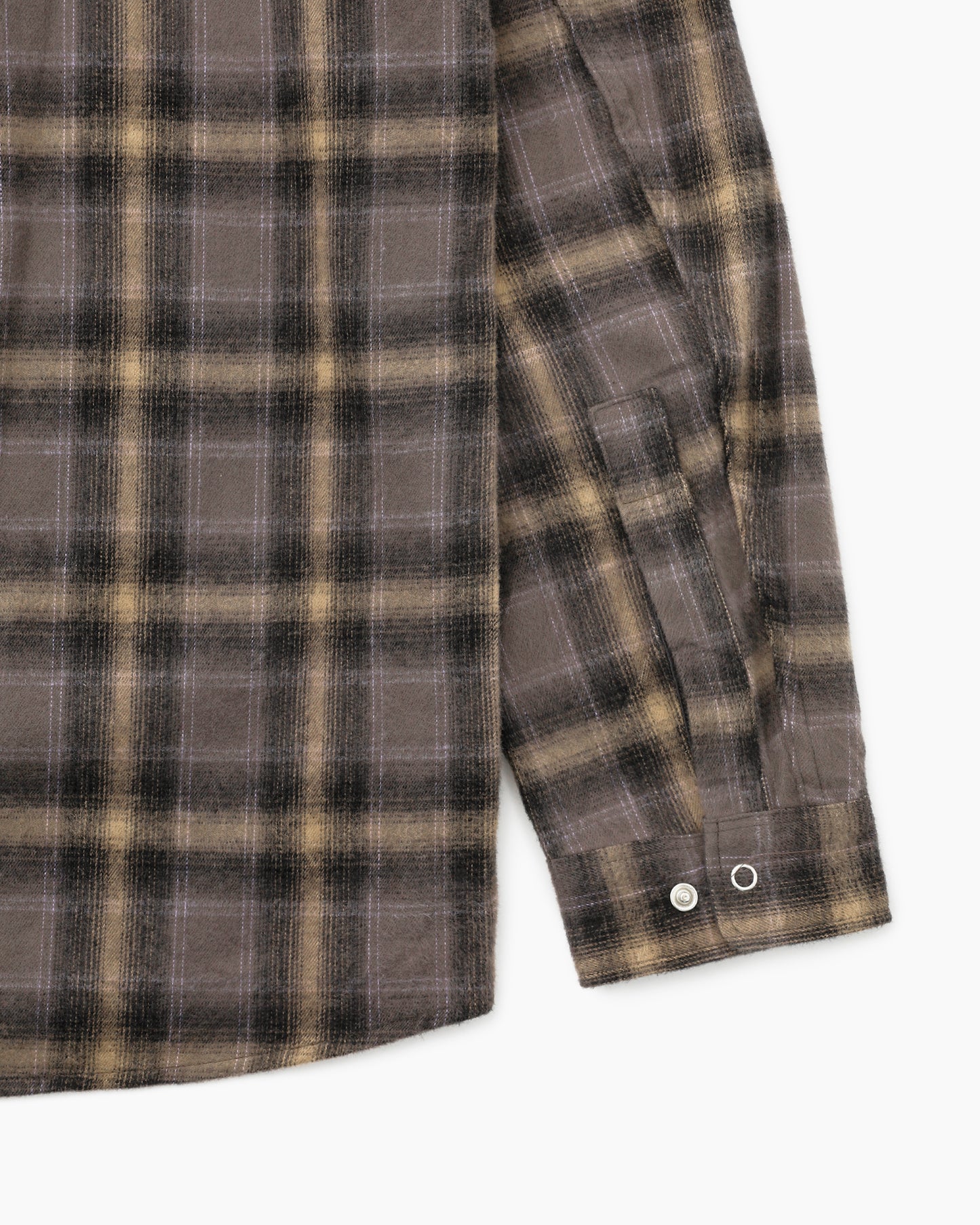Worker Zip Shirt Gray