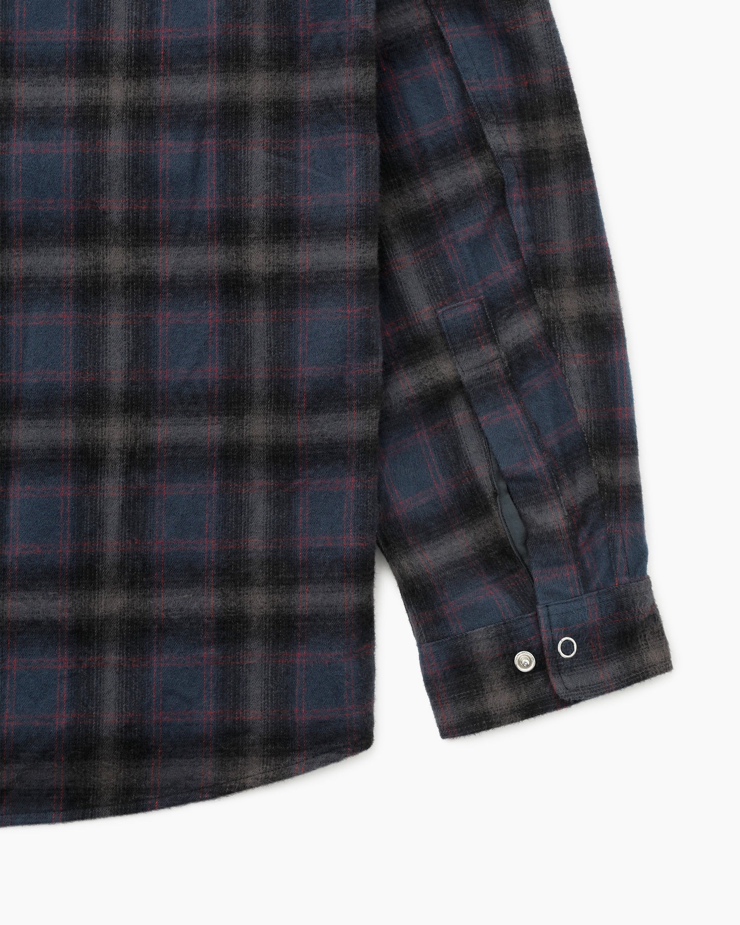 Worker Zip Shirt Navy
