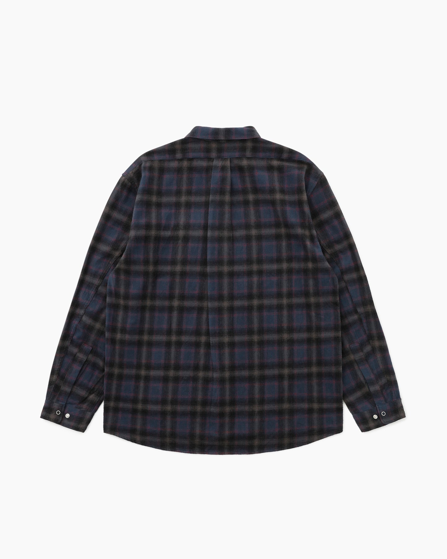 Worker Zip Shirt Navy