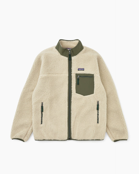 M's Classic Retro-X® Fleece Jacket Dark Natural w/Basin Green