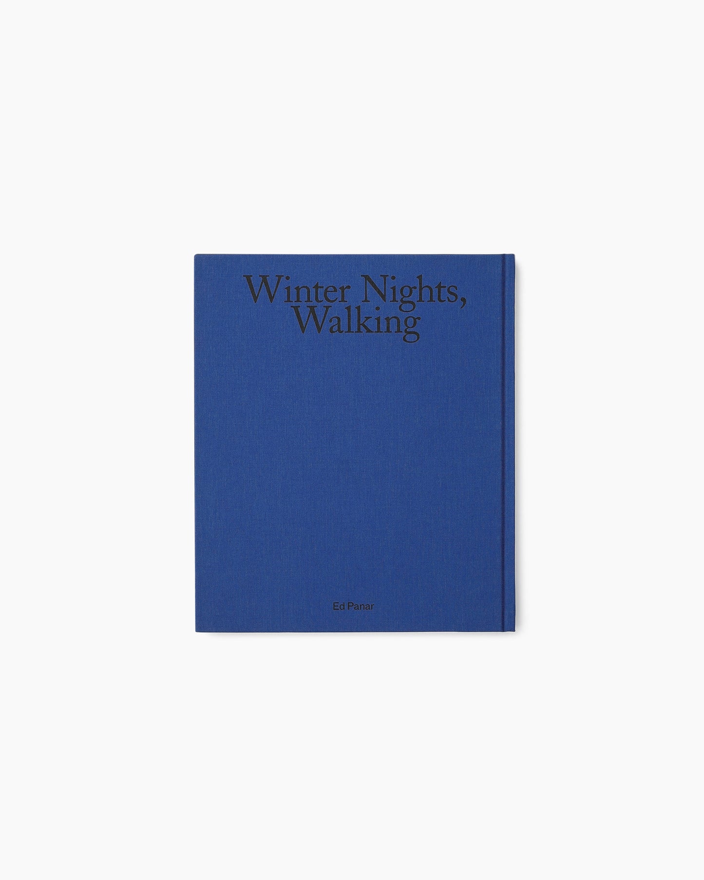 Ed Panar: Winter Nights, Walking