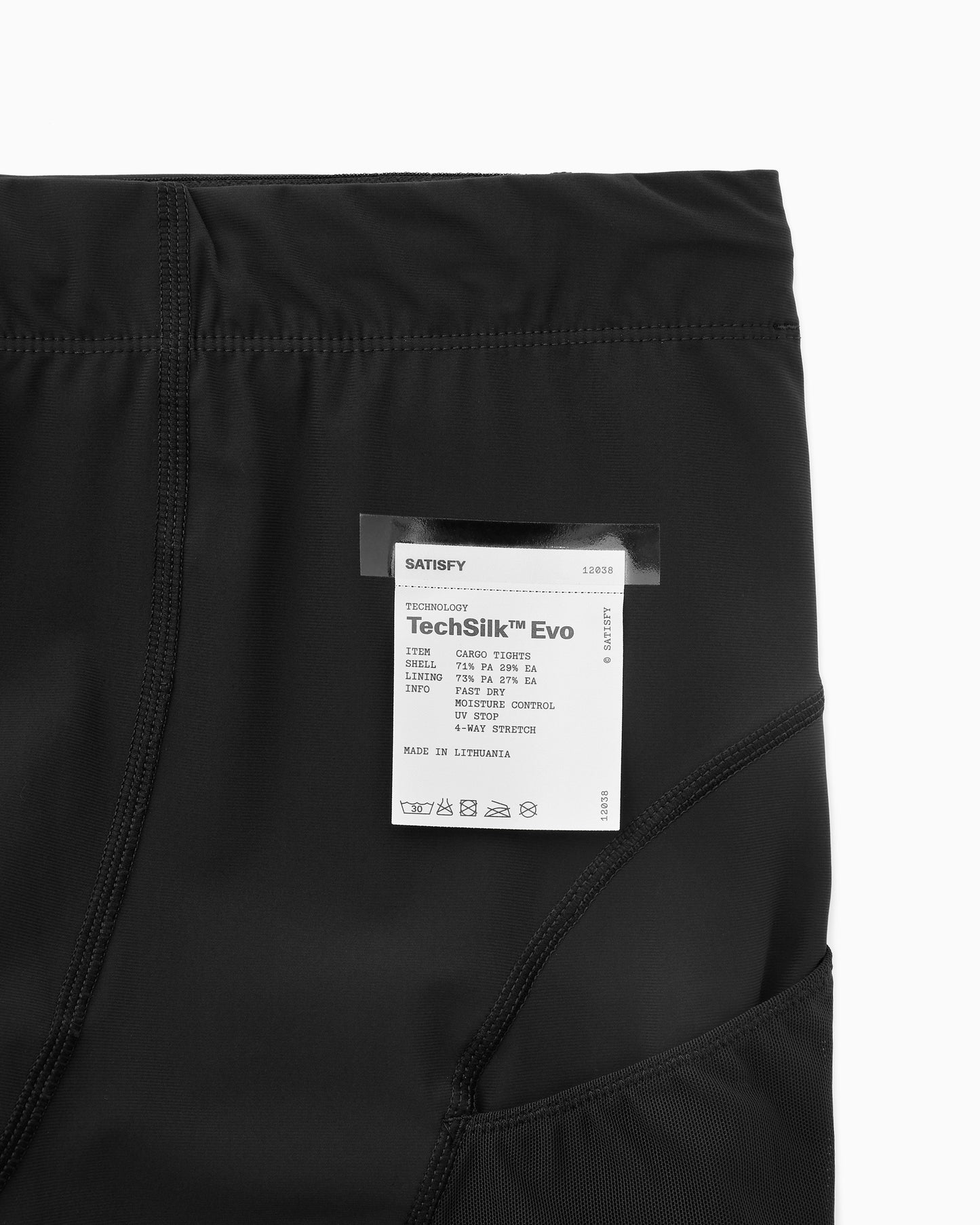 TechSilk™ Evo Cargo Tights Black