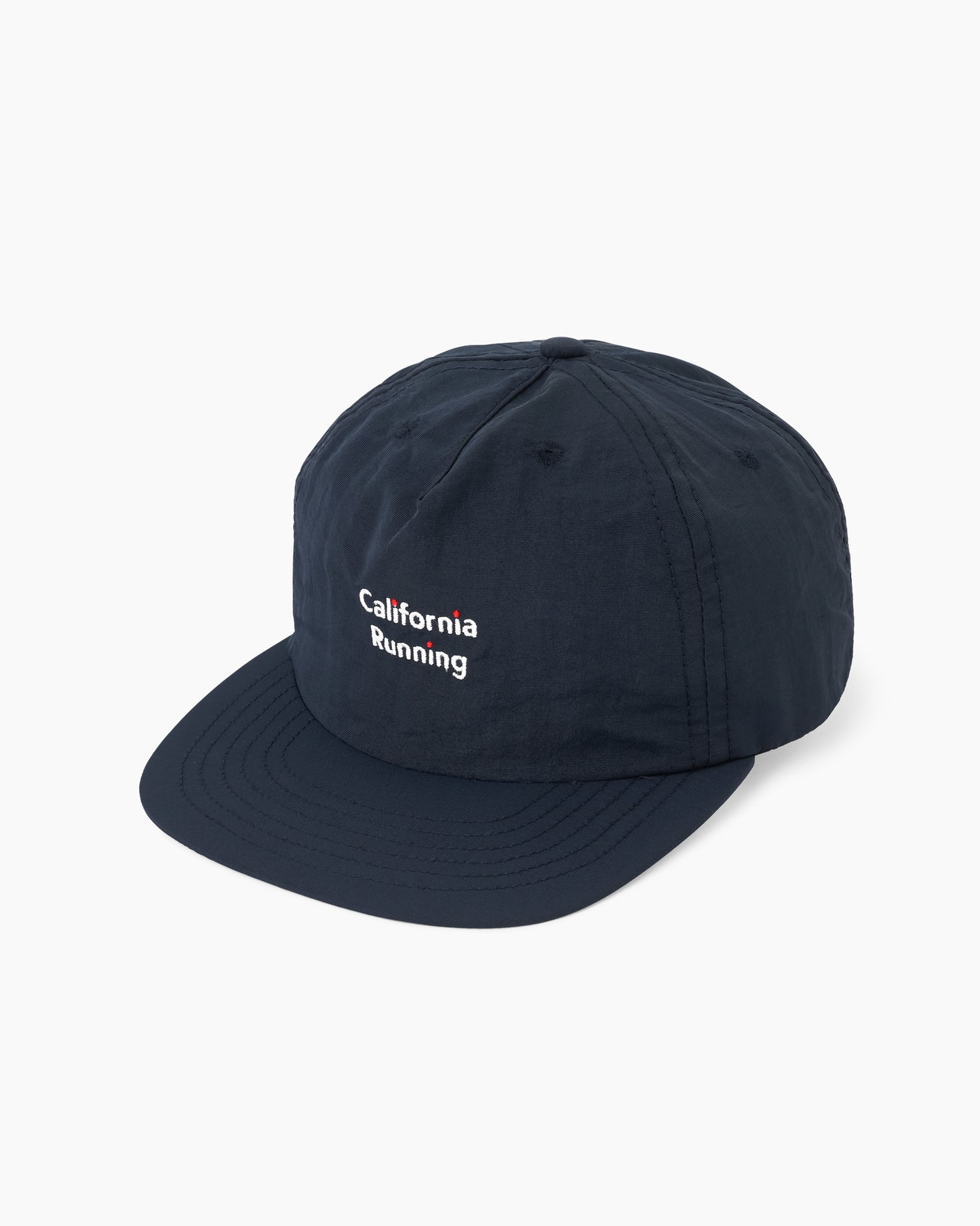 5 Panel Nylon Hat Calfironia Running Navy