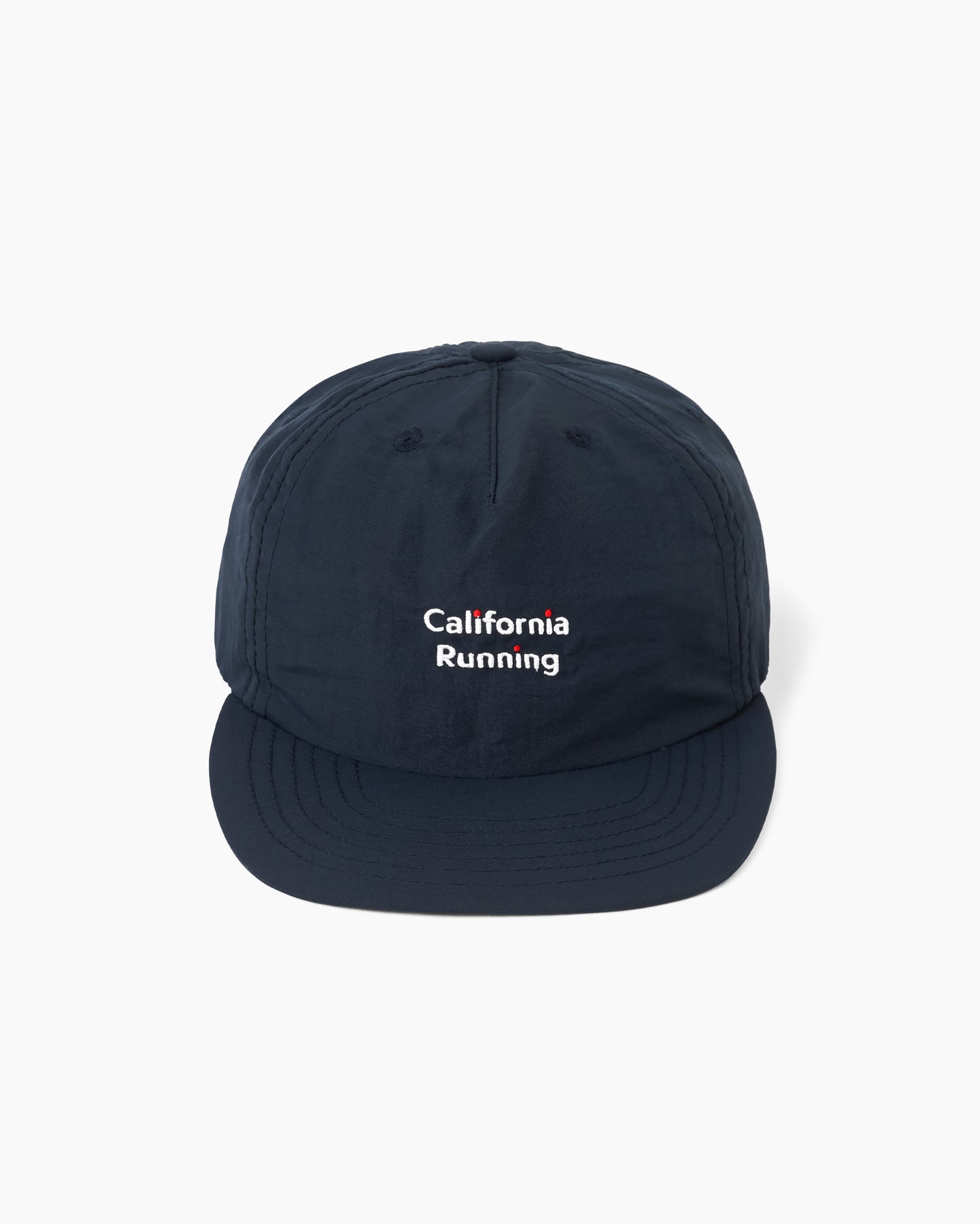 5 Panel Nylon Hat Calfironia Running Navy