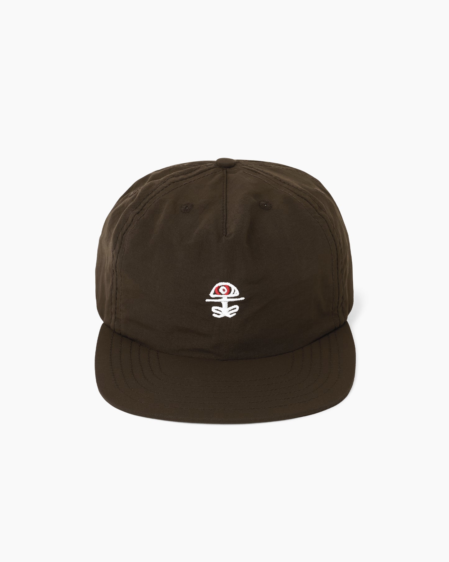5 Panel Nylon Hat Chakra Brown