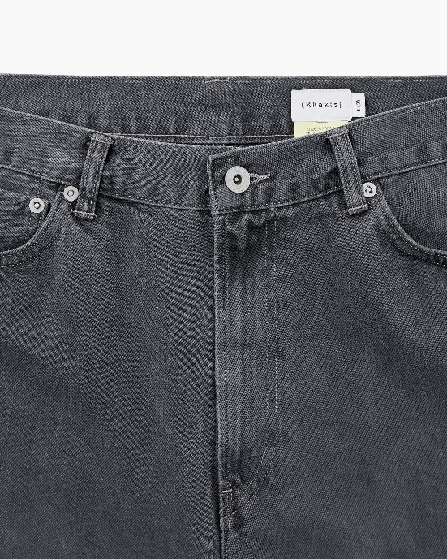 5P Twill Pant Black