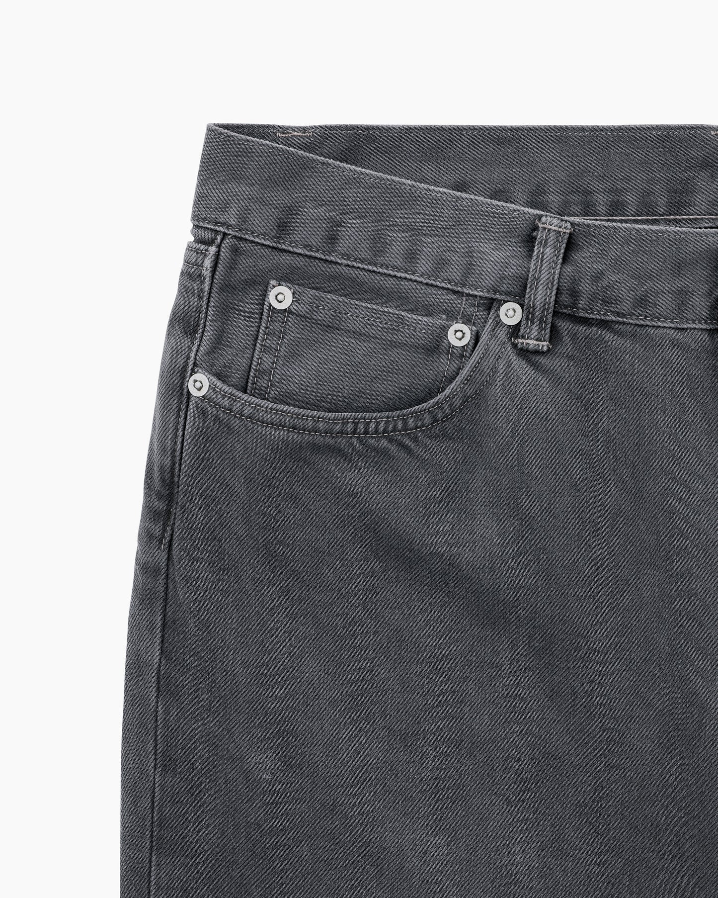 5P Twill Pant Black