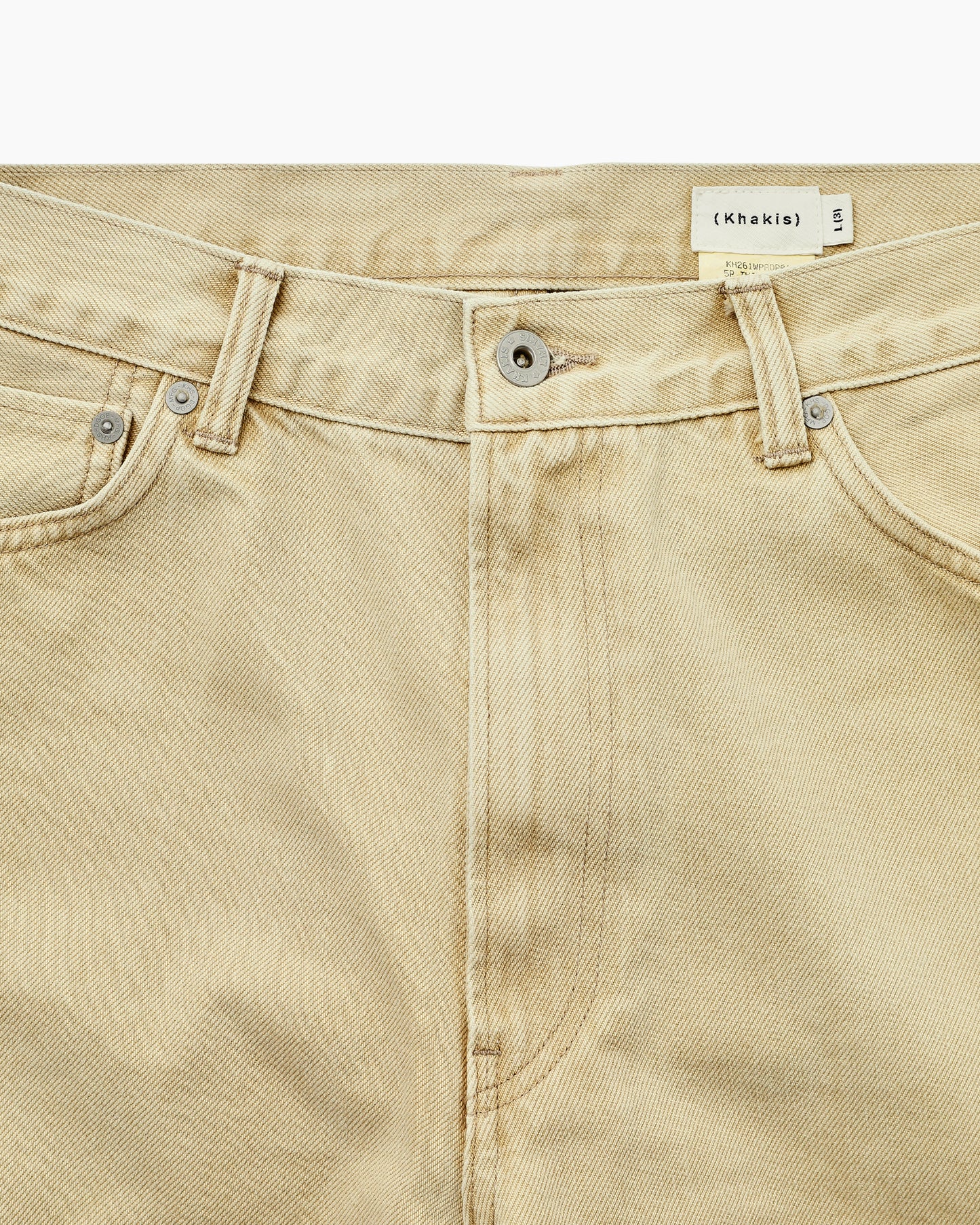 5P Twill Pant Yellow