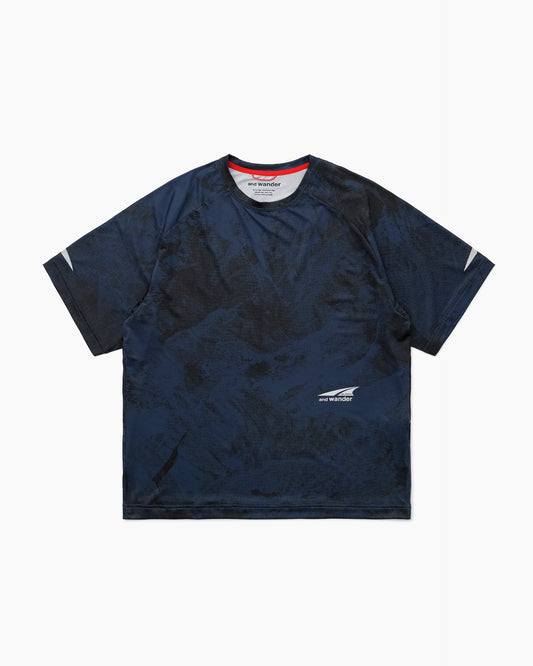 ALTRA × and Wander Graphic SS T Navy