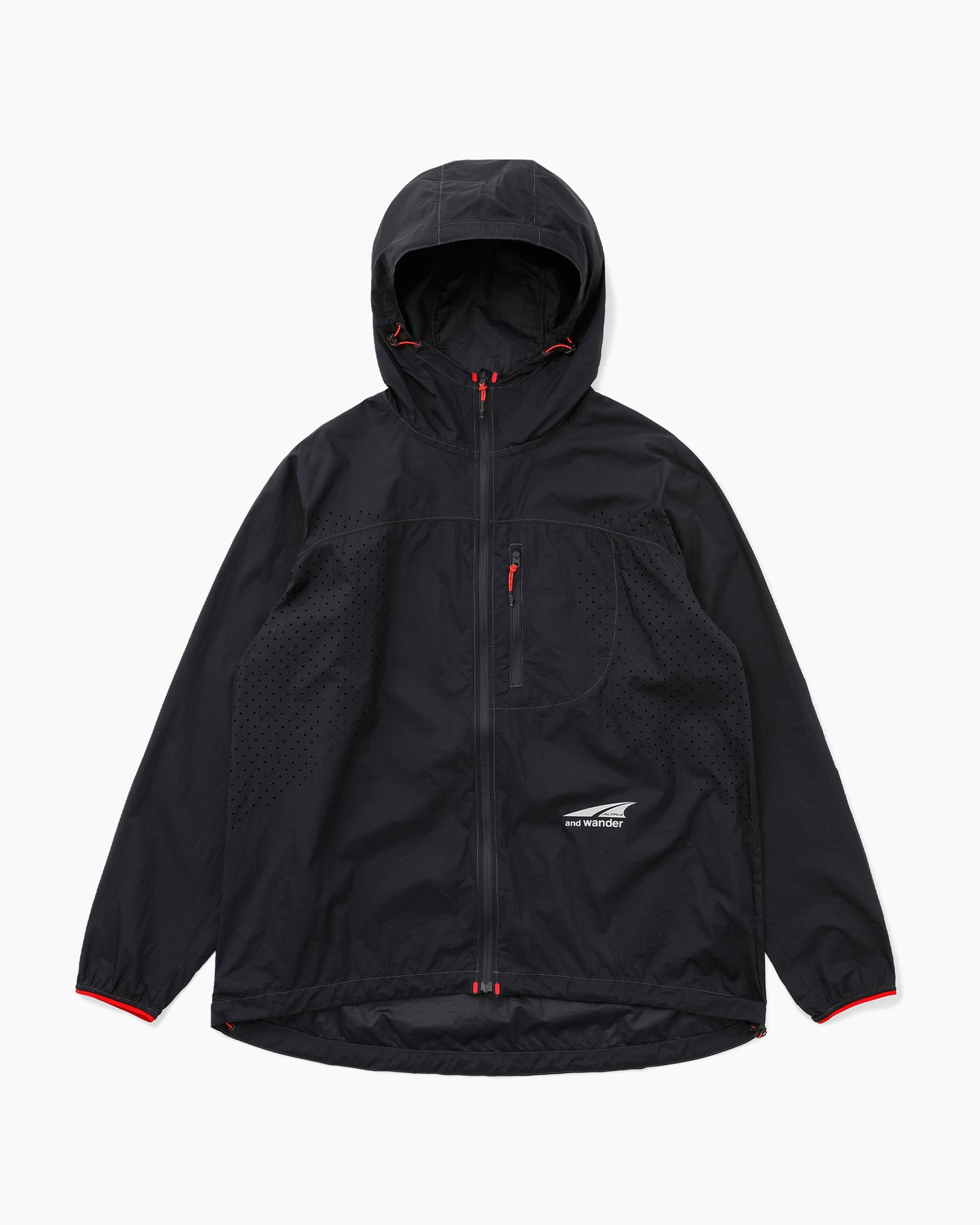ALTRA × and Wander Ventilation Wind Jacket Navy