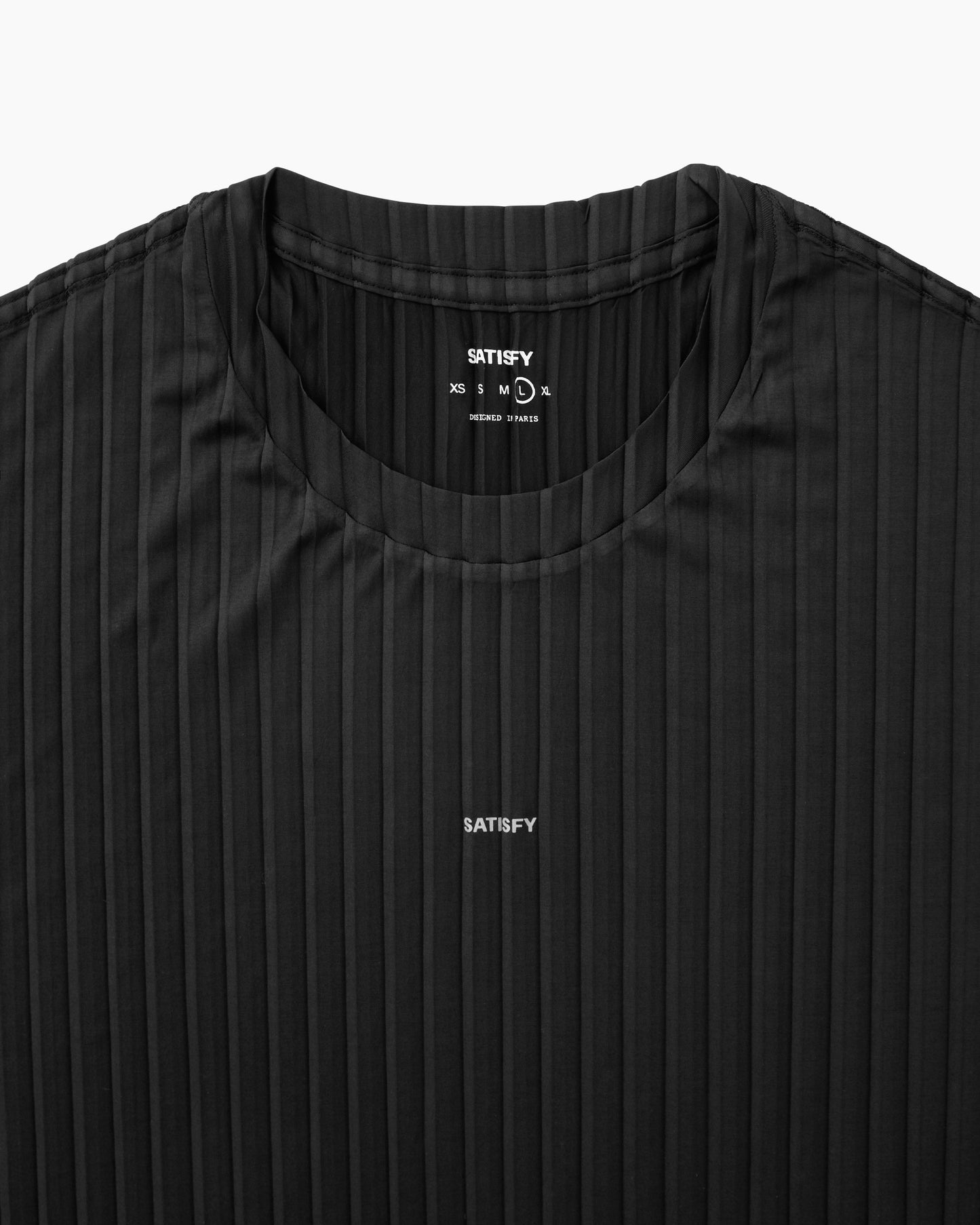 Auralite™ Pleated T-Shirt Black