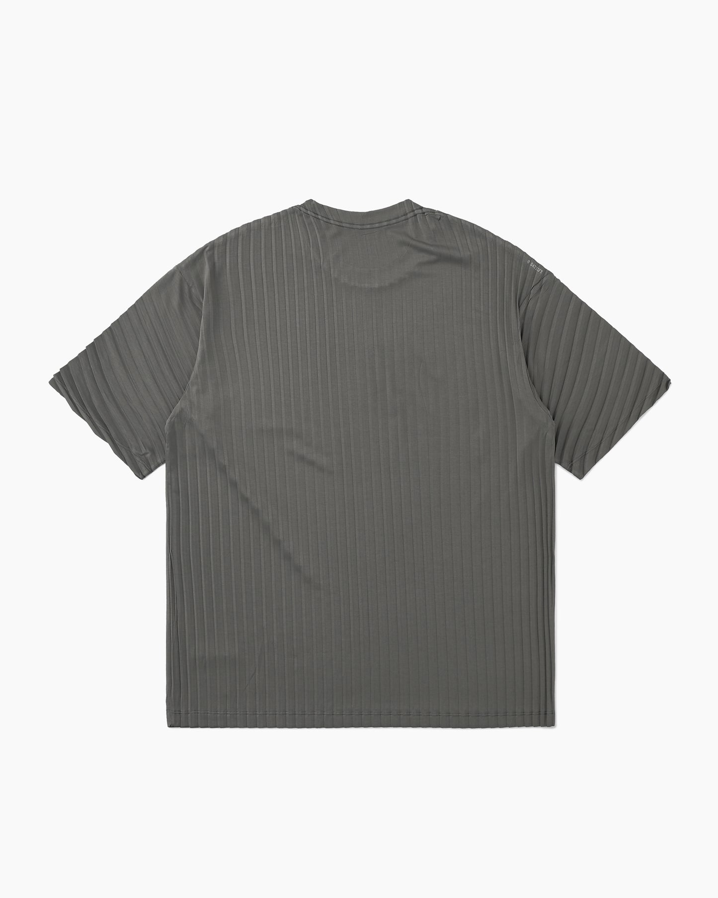 Auralite™ Pleated T-Shirt Granite Gray