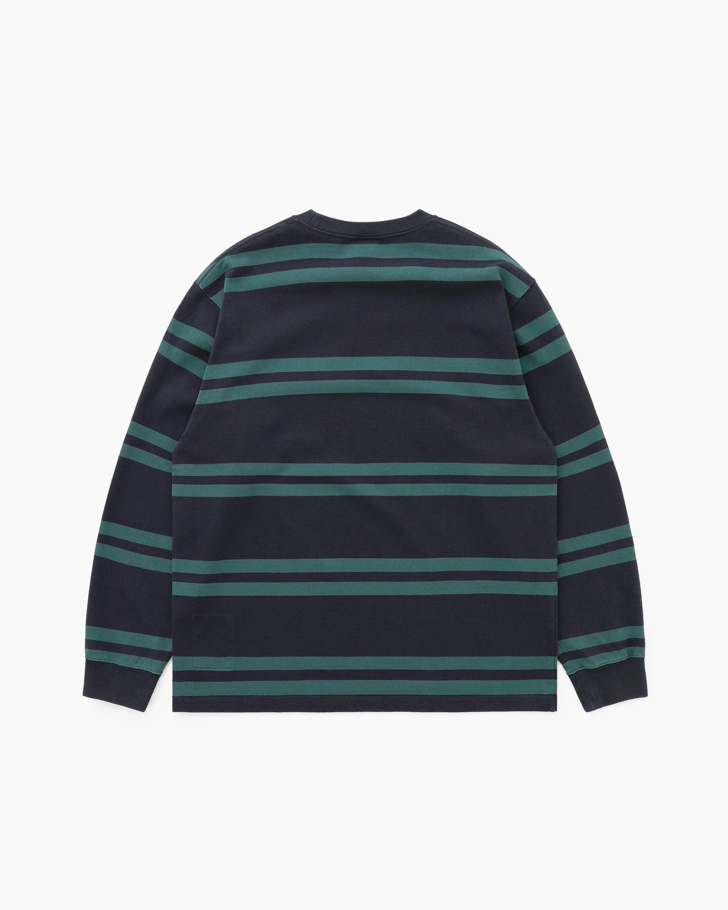 Bold Stripe L/S Tee Navy