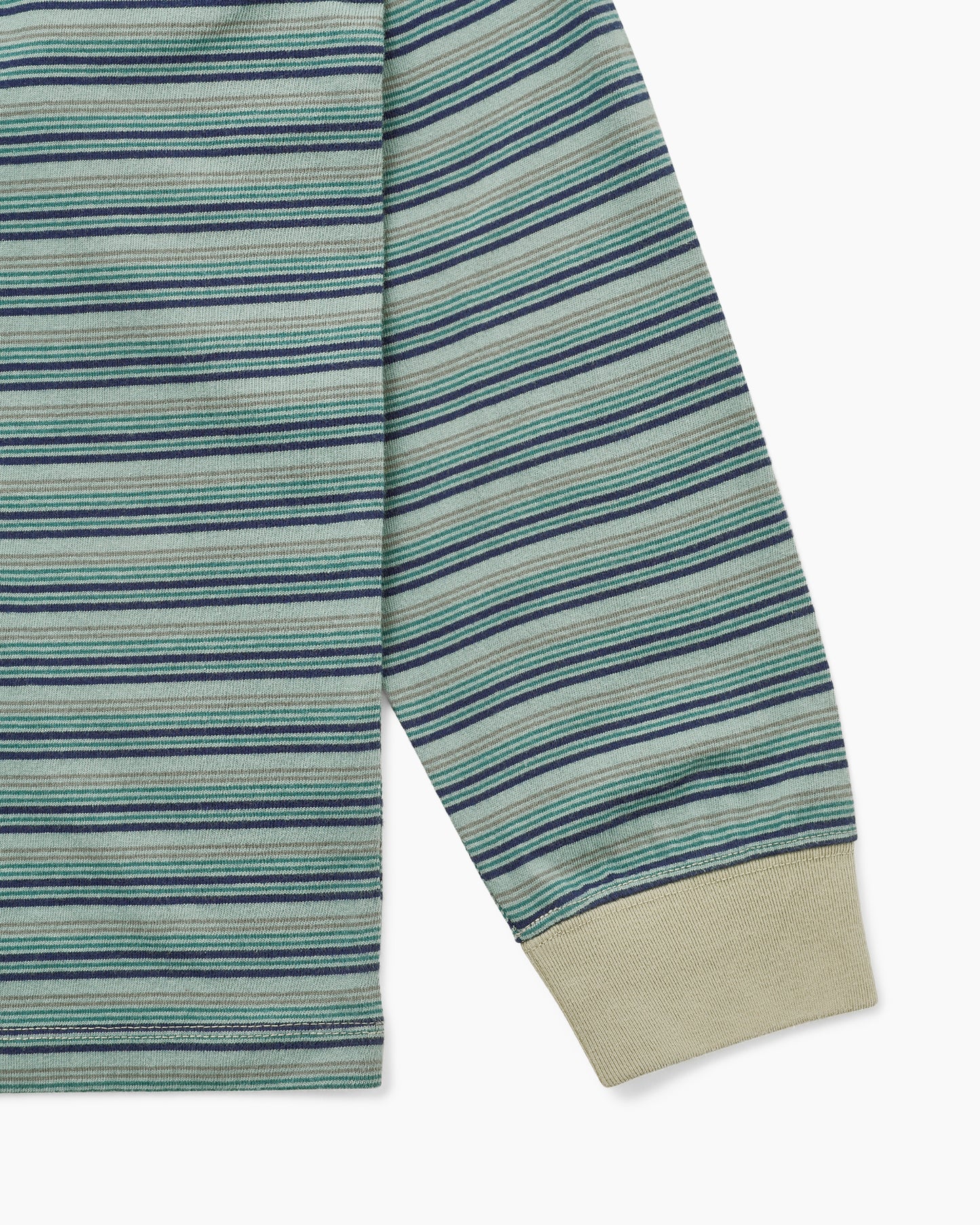 Border L/S Tee Pistachio