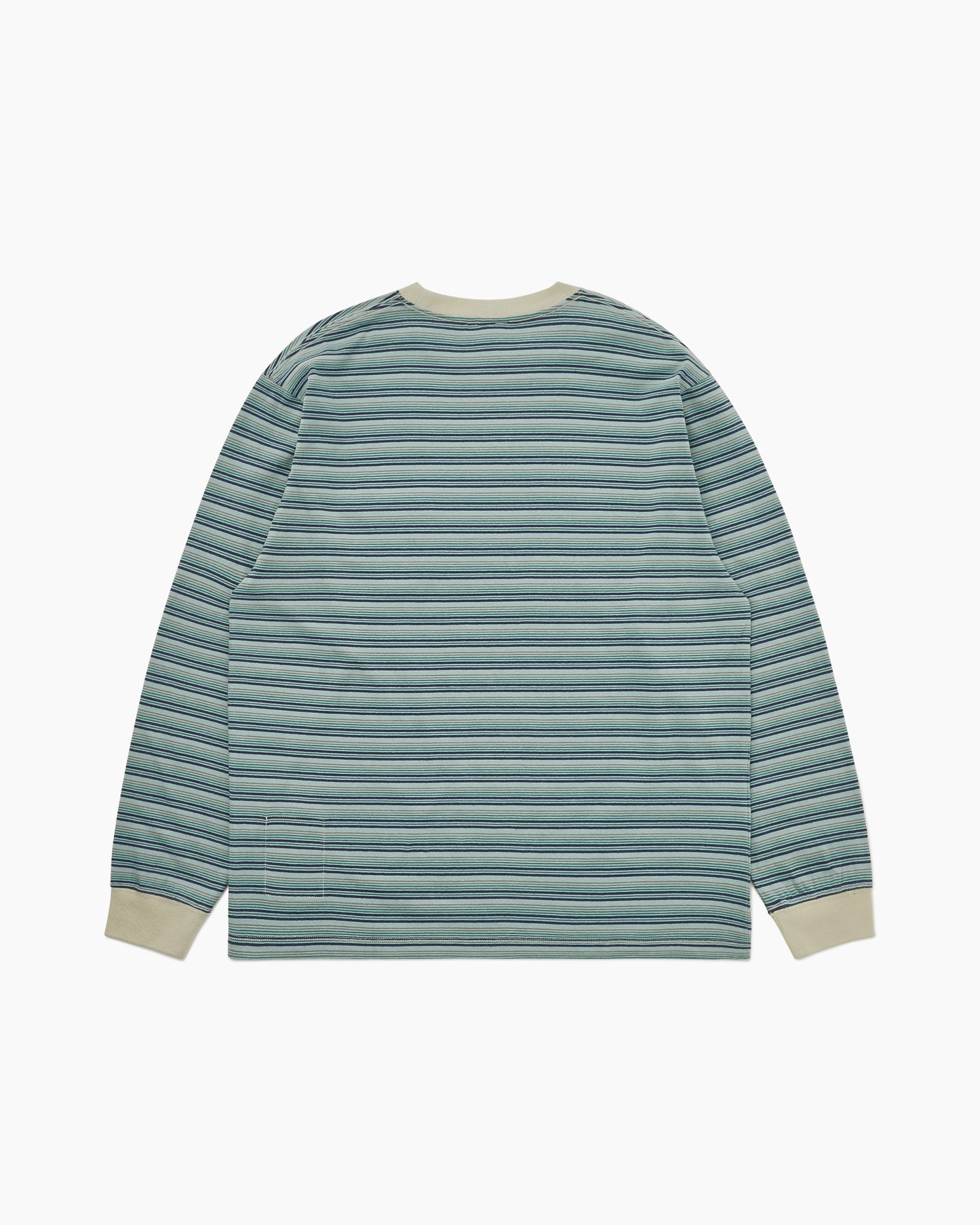 Border L/S Tee Pistachio