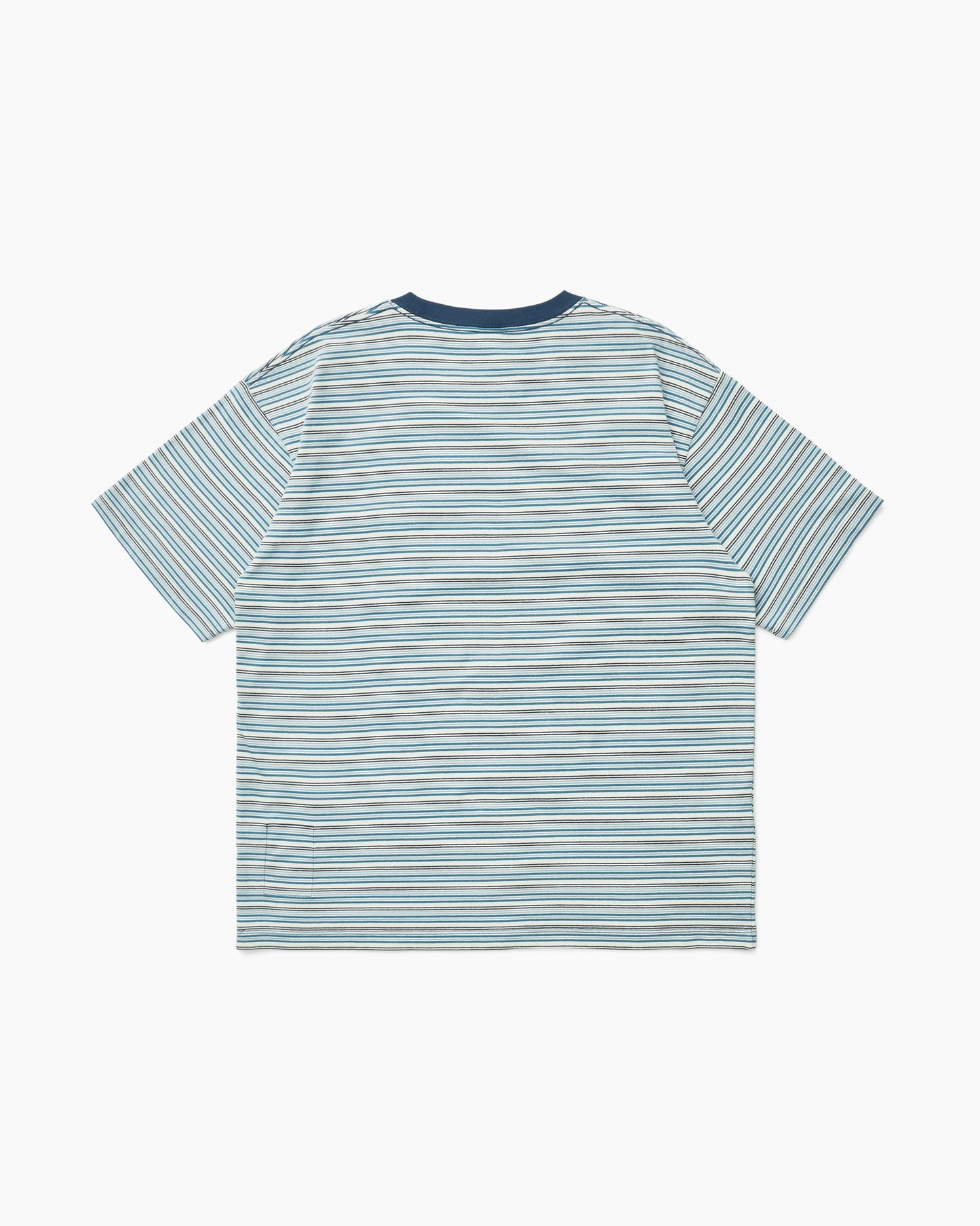 Border S/S Tee Blue
