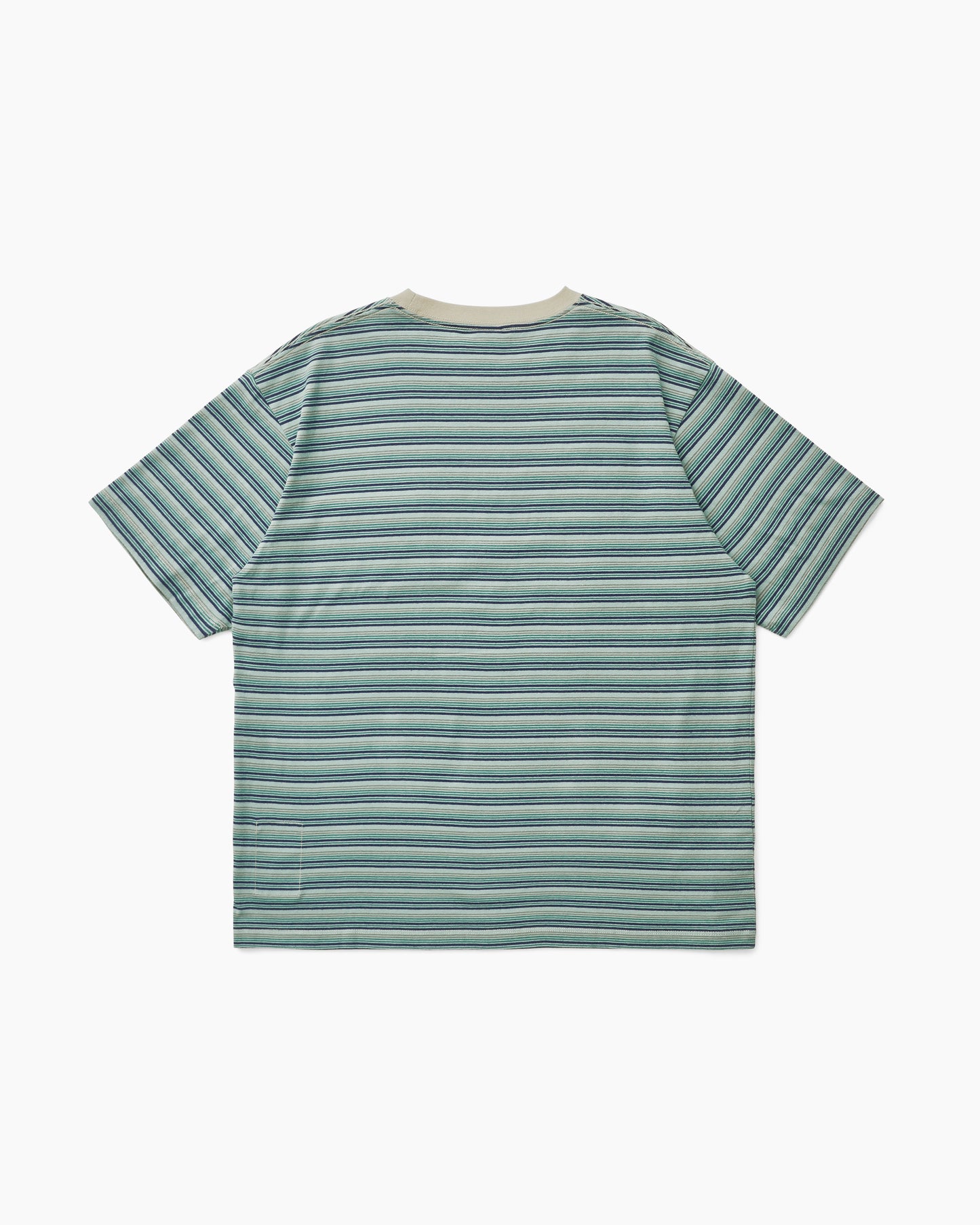 Border S/S Tee Pistachio