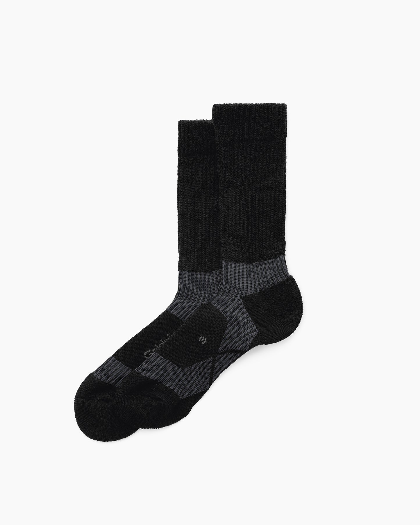 C3fit Arch Support Trekking Socks (Midweight) Black
