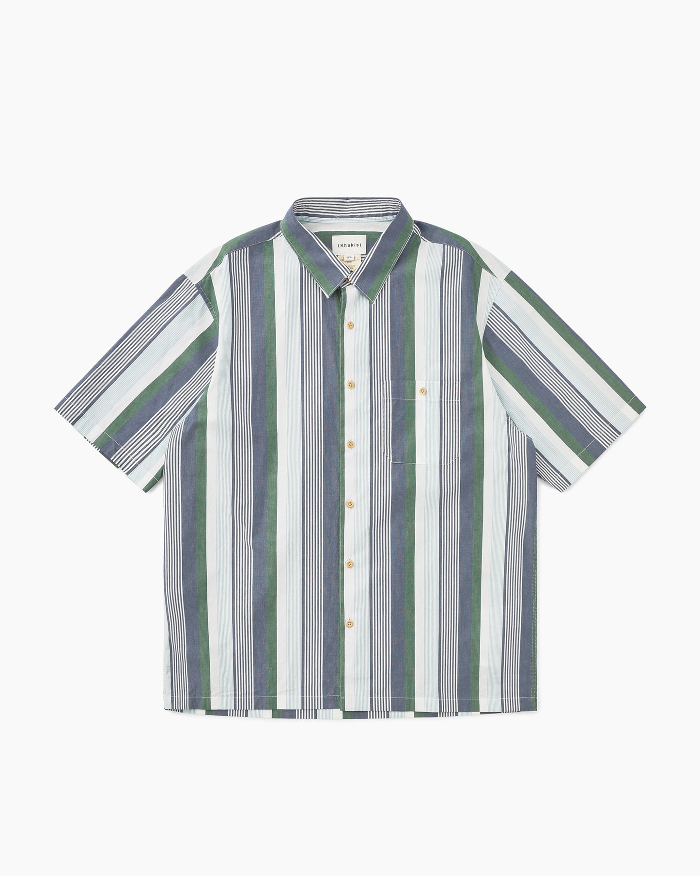 Cabana Stripe S/S Shirt Blue