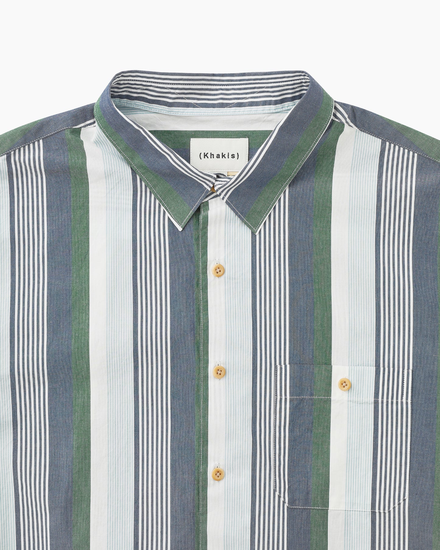 Cabana Stripe S/S Shirt Blue