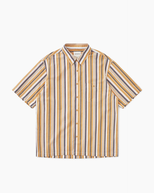 Cabana Stripe S/S Shirt Orange