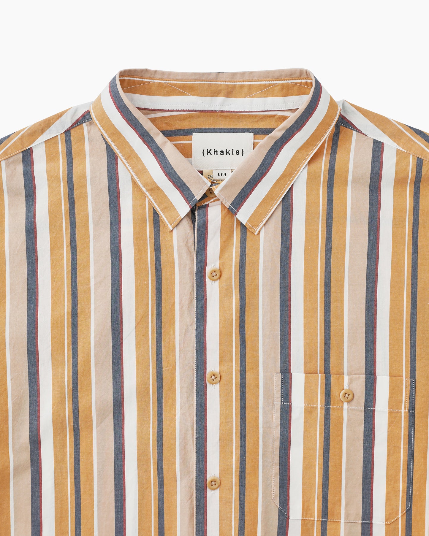 Cabana Stripe S/S Shirt Orange