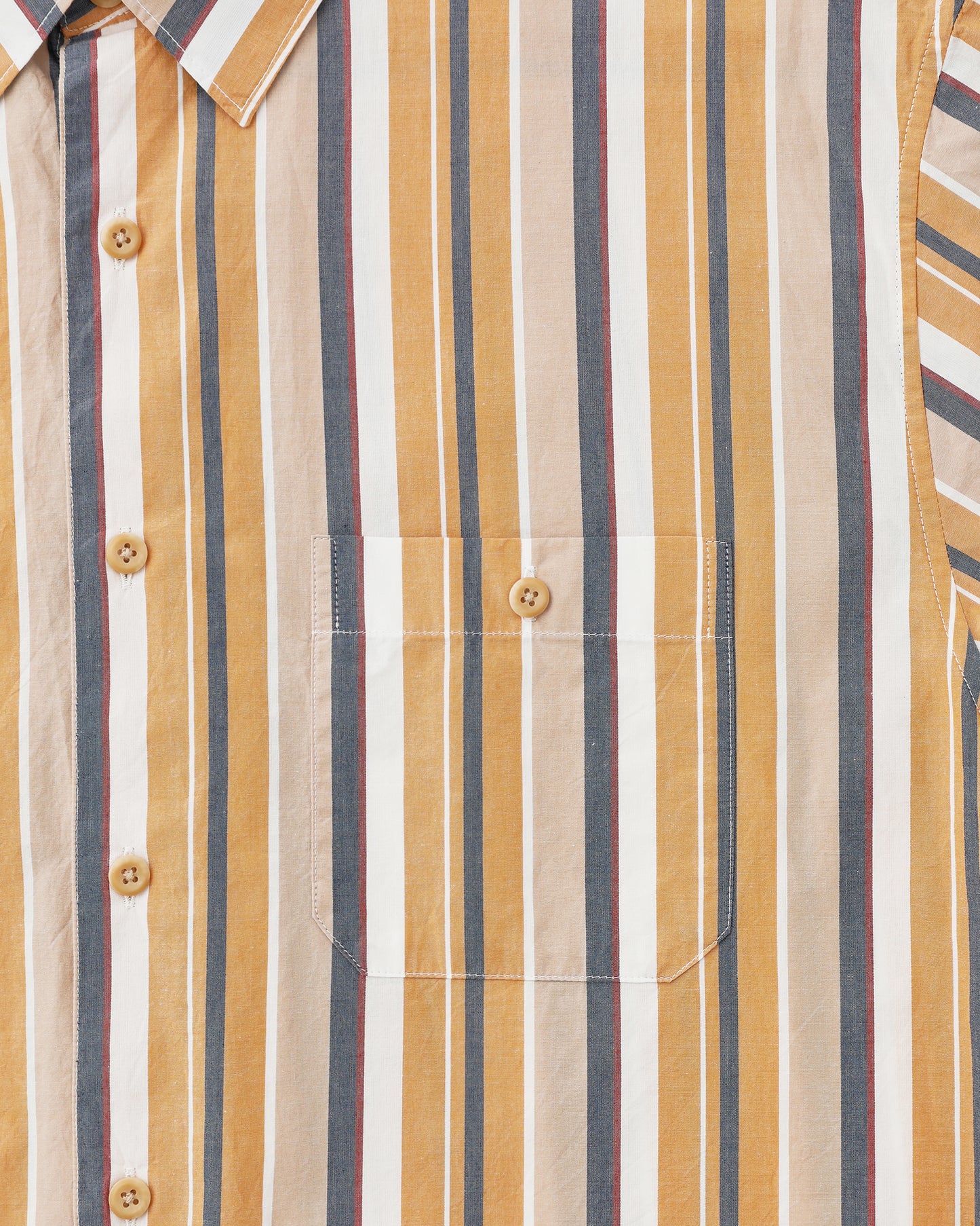 Cabana Stripe S/S Shirt Orange