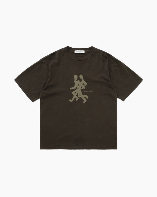 California Cotton Tee Runners Deep Brown