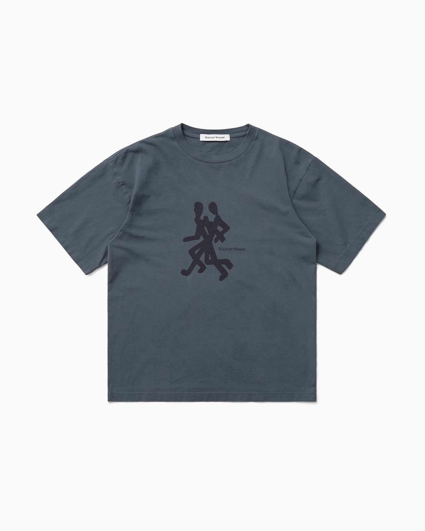 California Cotton Tee Runners Warm Blue