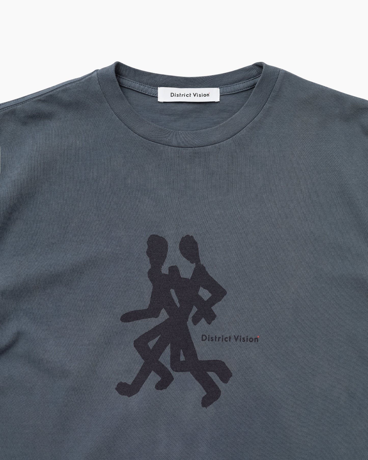 California Cotton Tee Runners Warm Blue