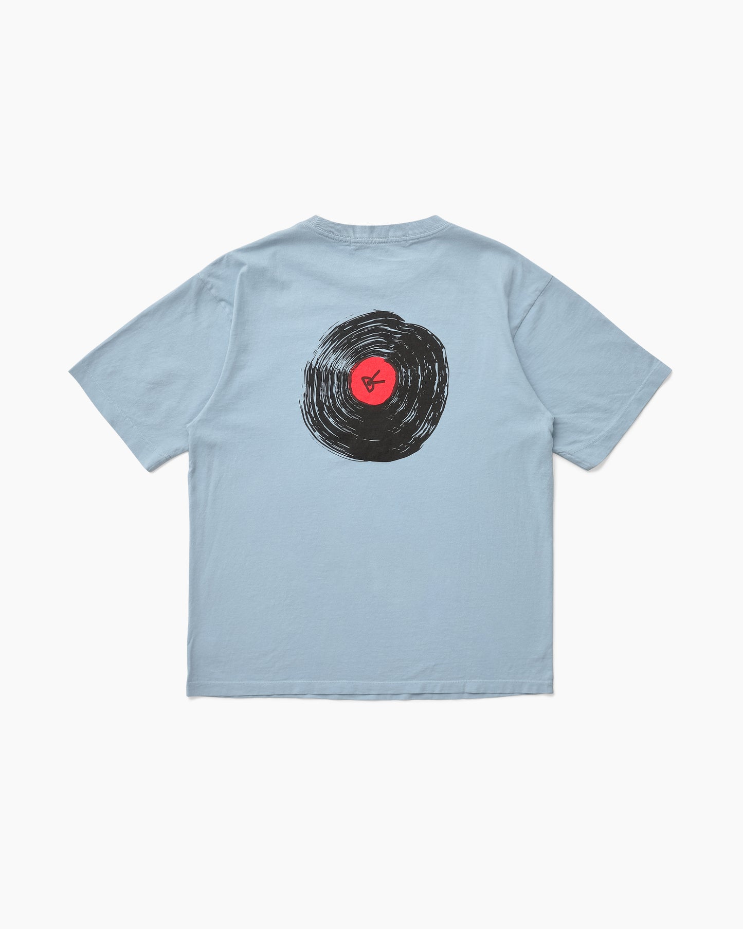 California Cotton Tee Track Club Light Blue