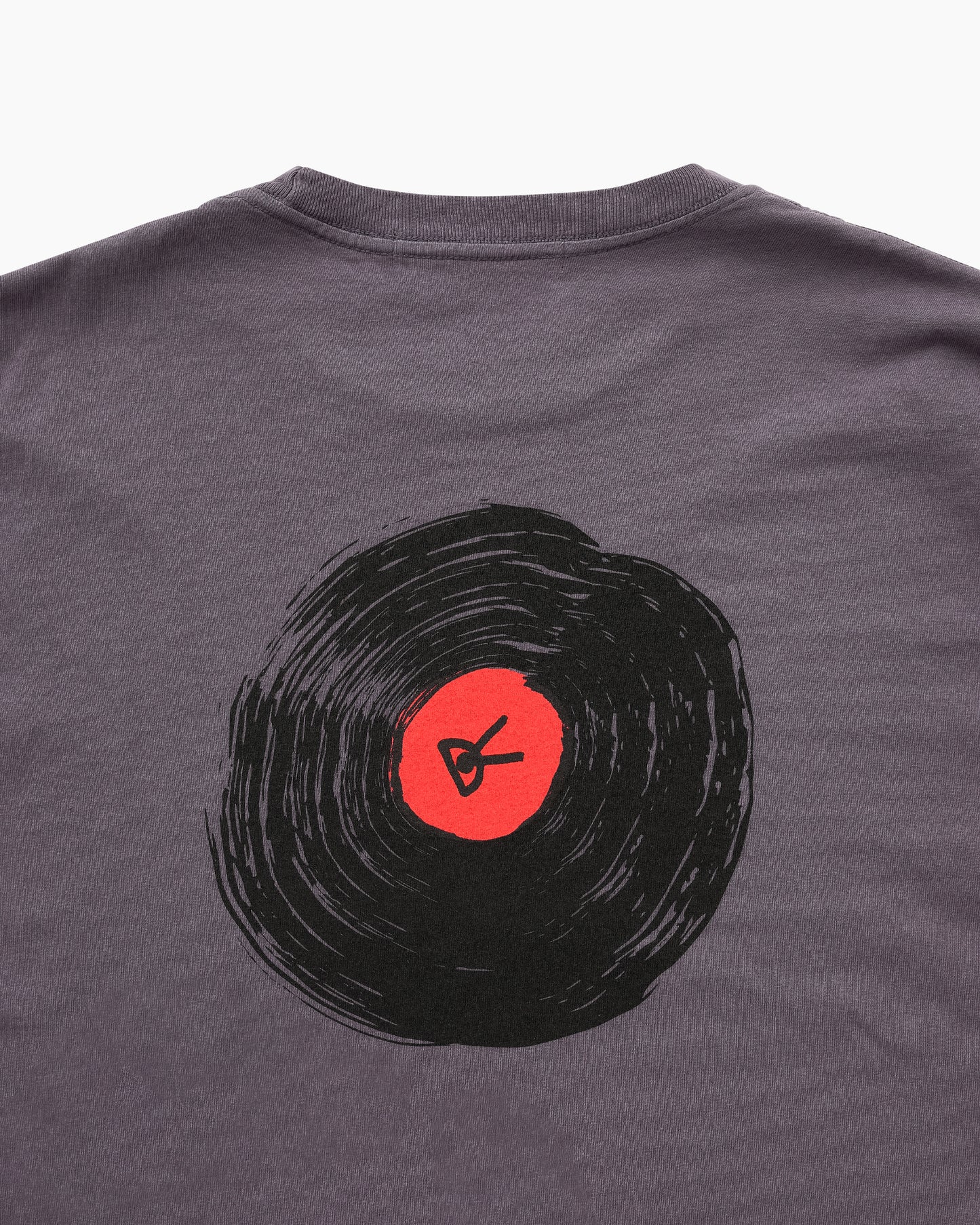 California Cotton Tee Track Club Vintage Plum