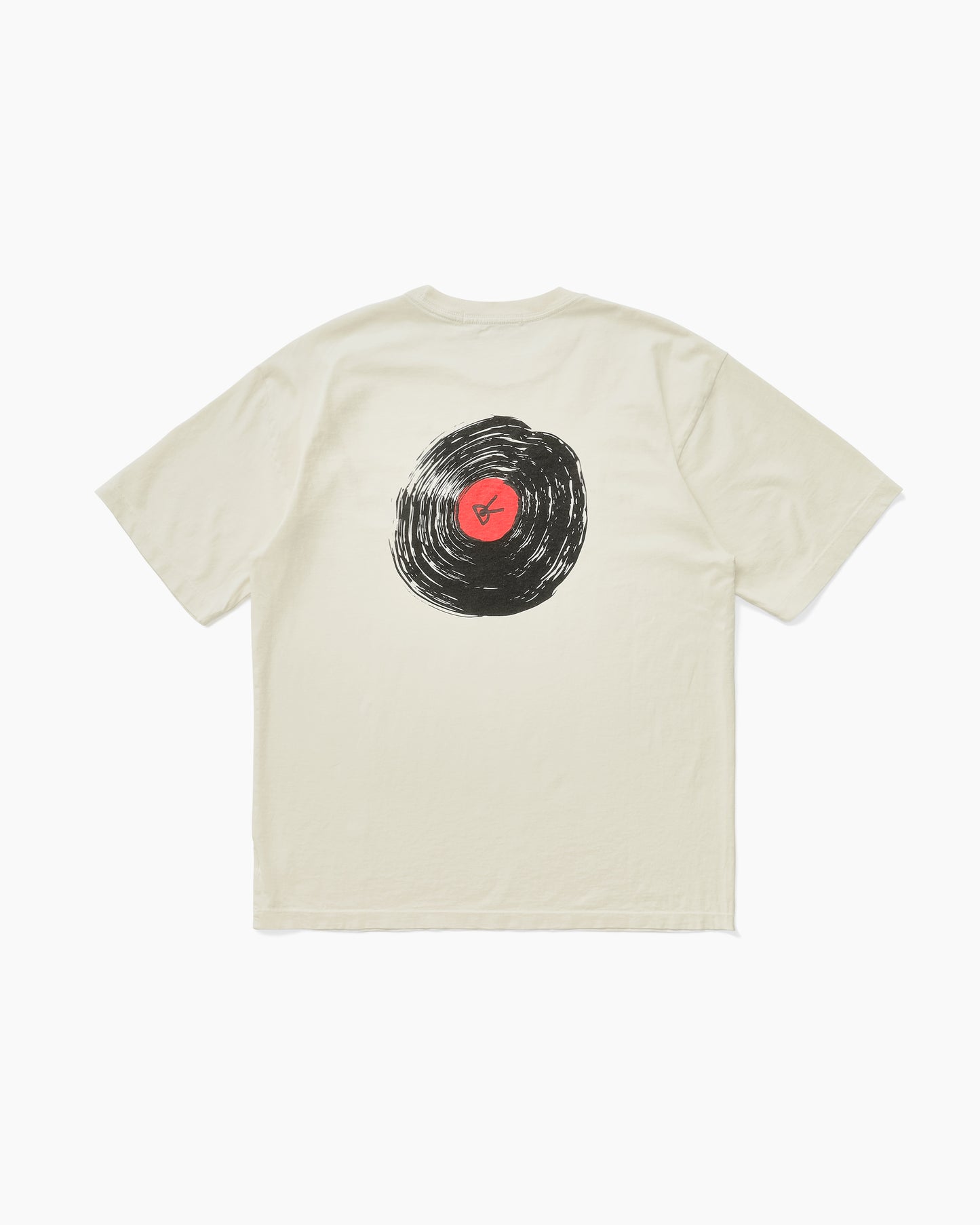 California Cotton Tee Track Club Vintage White