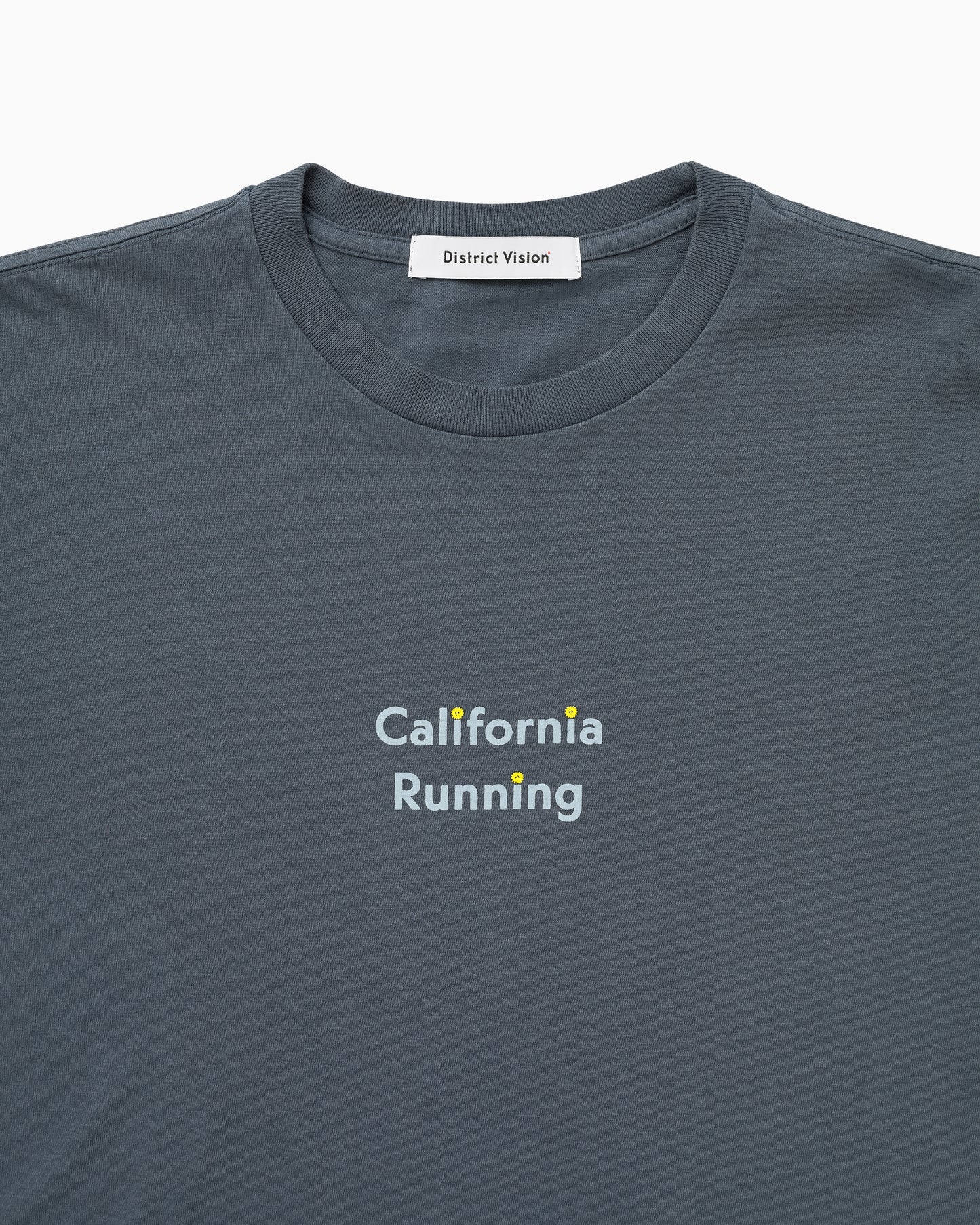 California Cotton Tee Wave Runner Warm Blue