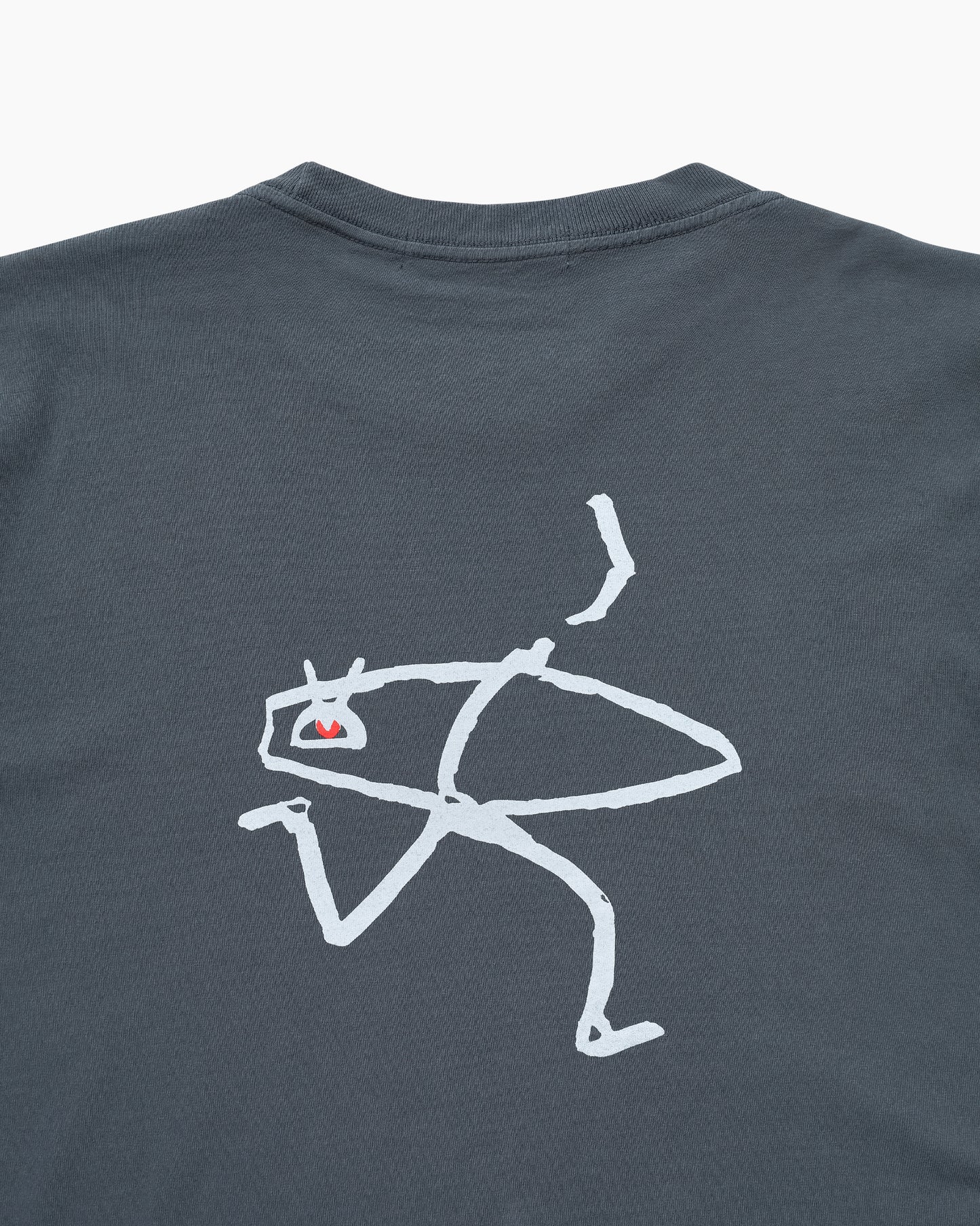 California Cotton Tee Wave Runner Warm Blue