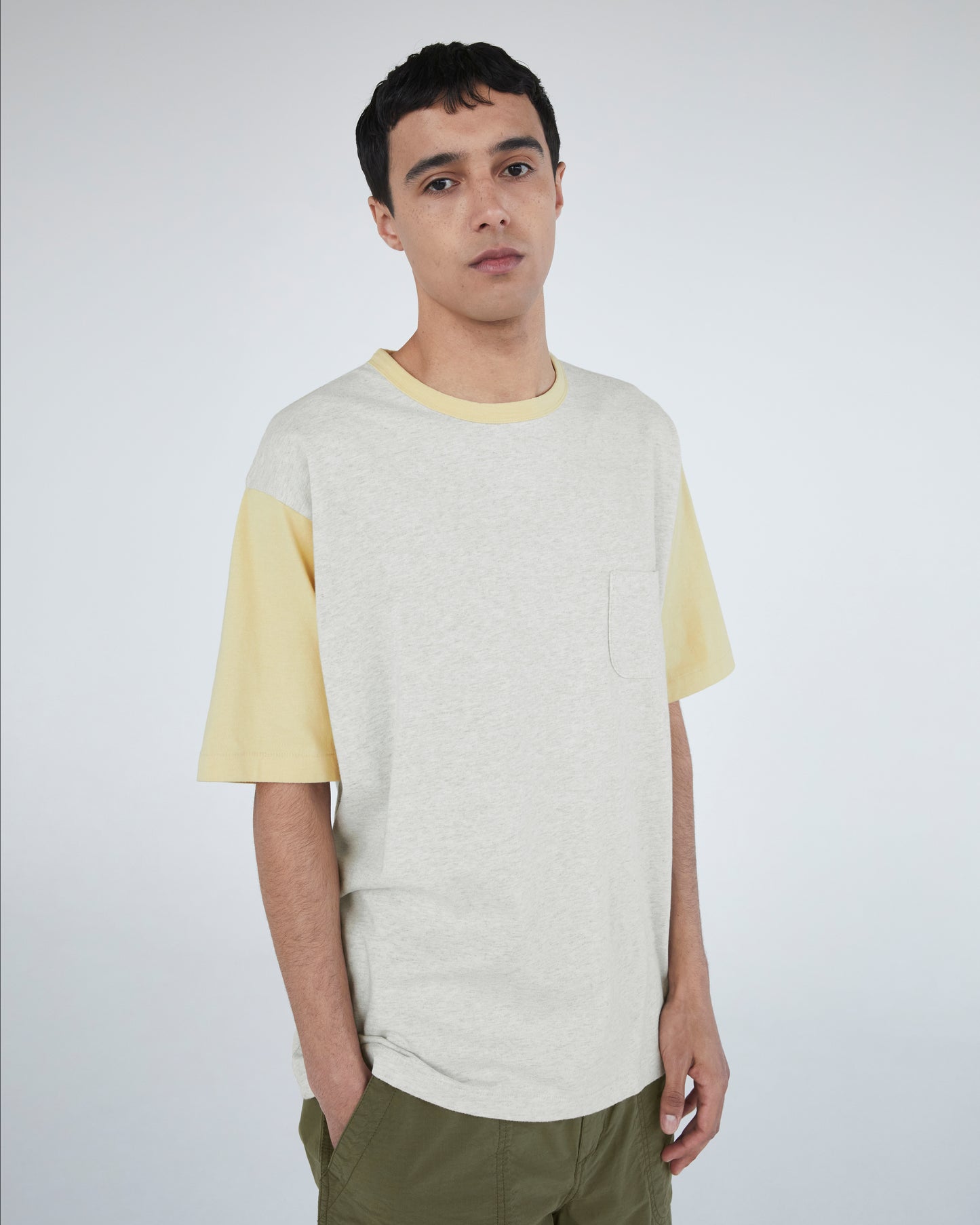 Campus S/S Tee Yellow