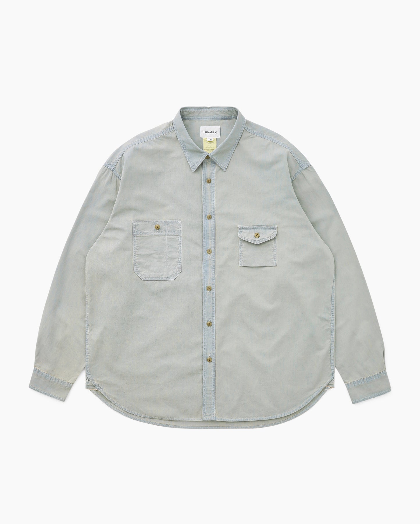 Chambray L/S Shirt Light Blue