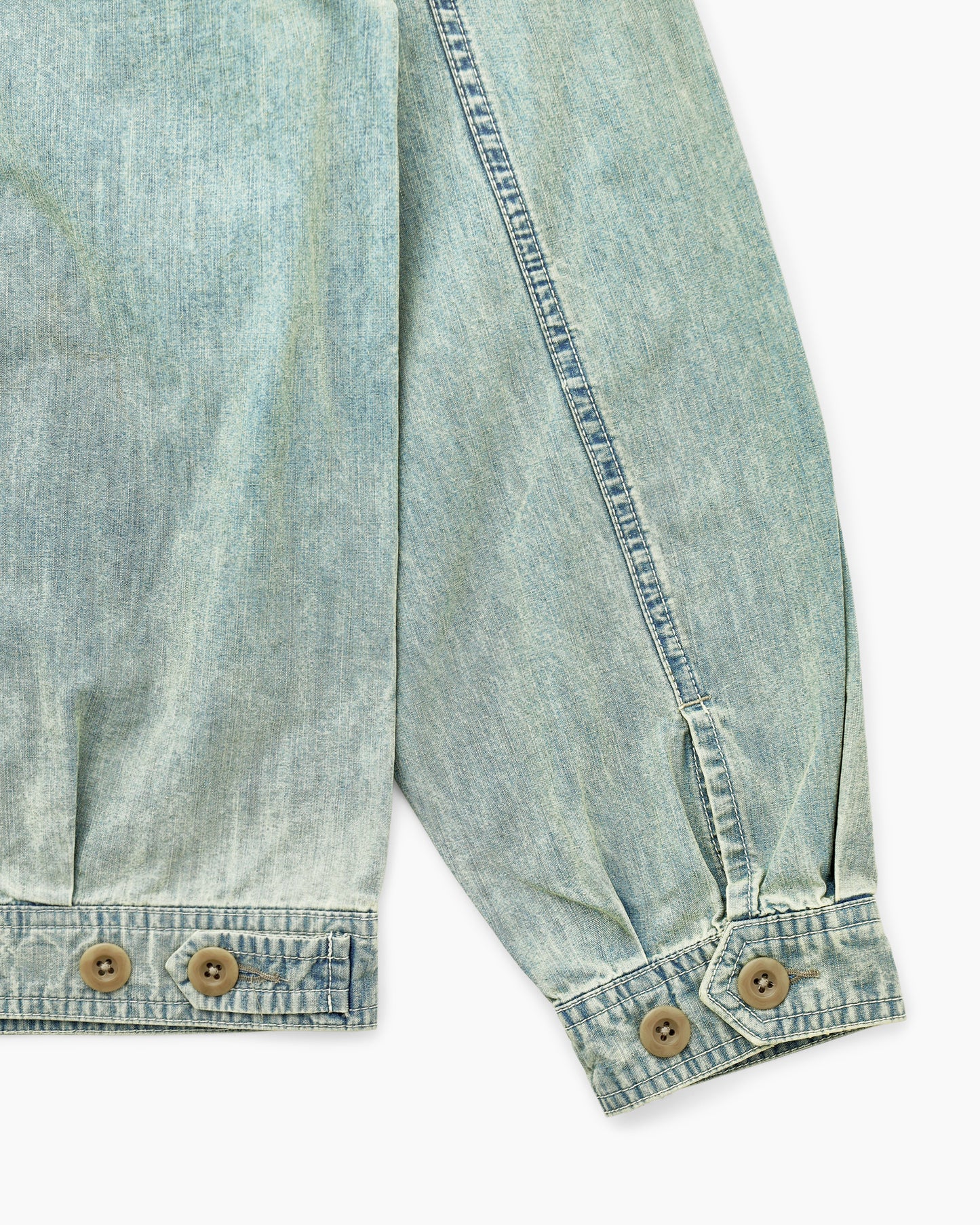 Chambray Swing Jacket Aged Blue