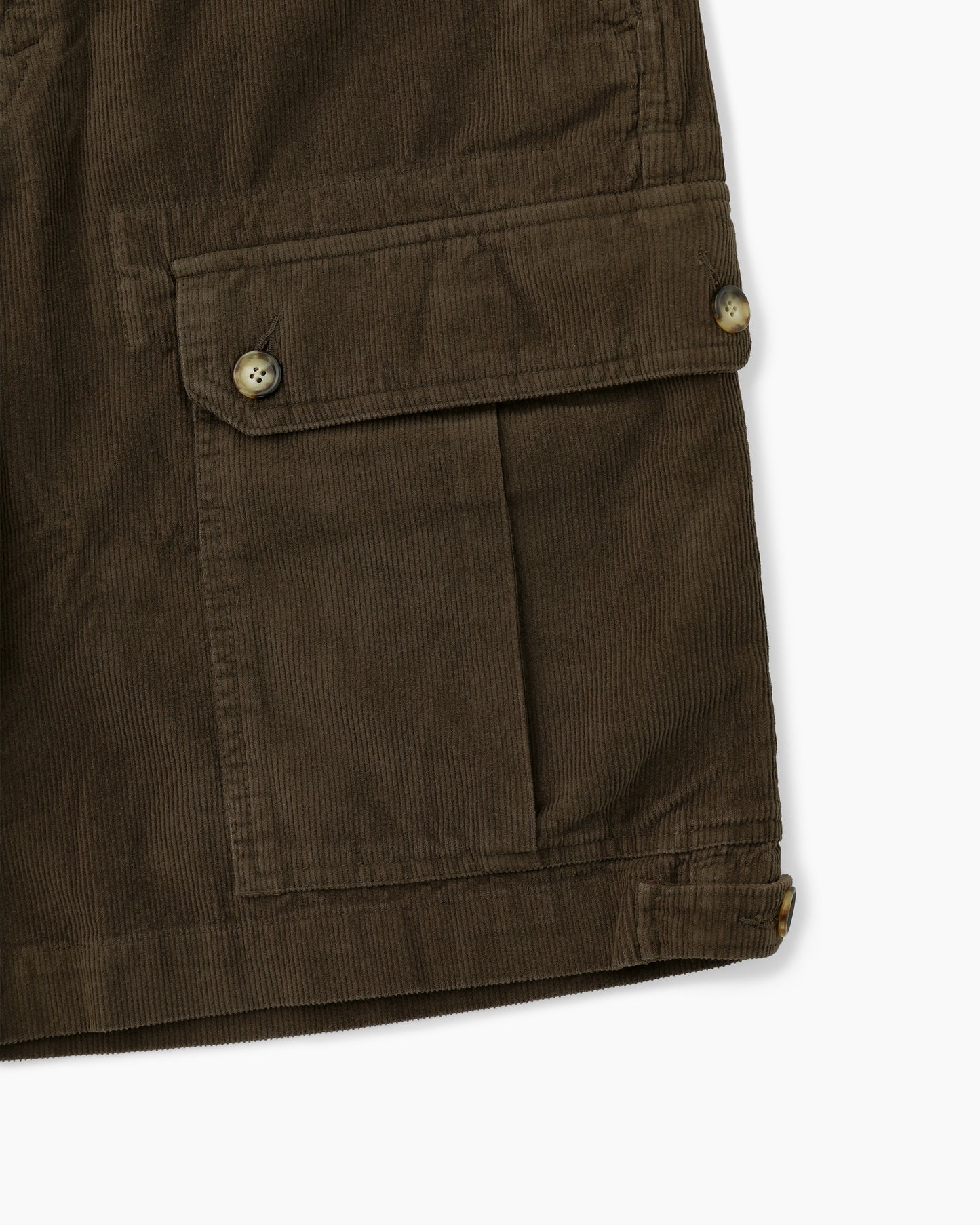 Corduroy Hiker Short Brown