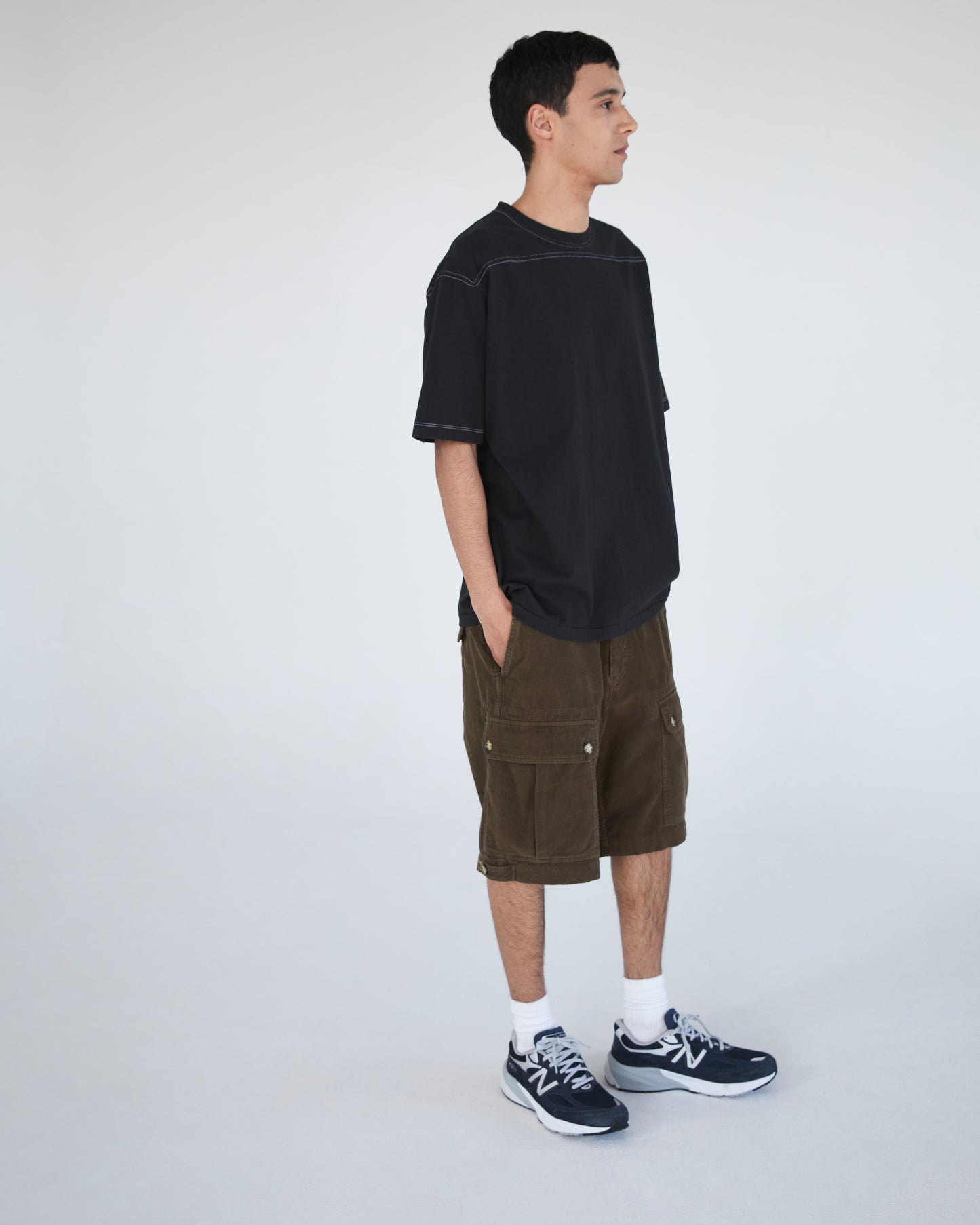 Corduroy Hiker Short Brown