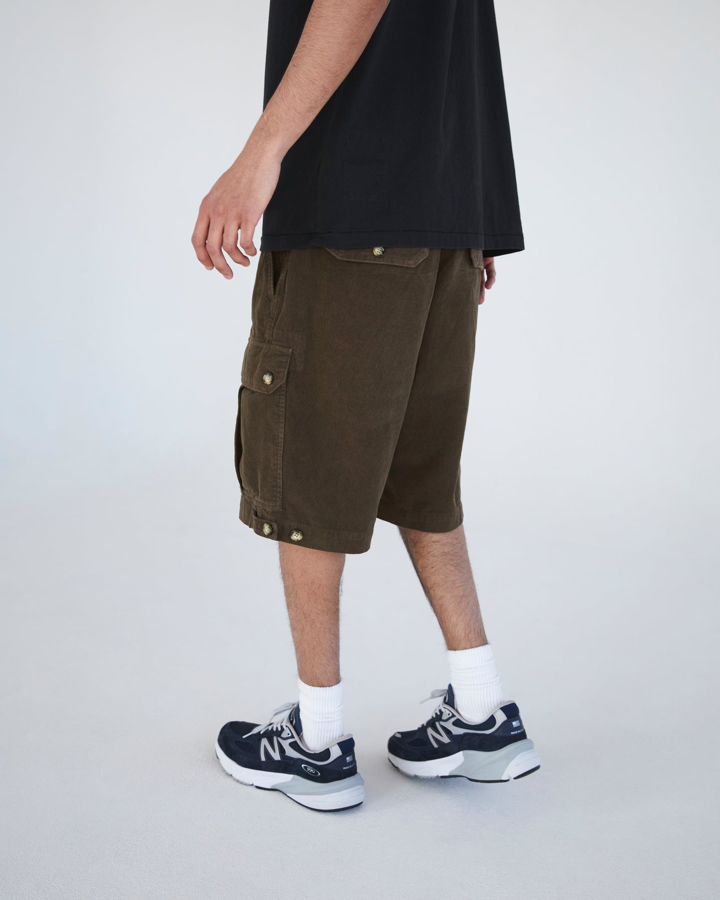 Corduroy Hiker Short Brown